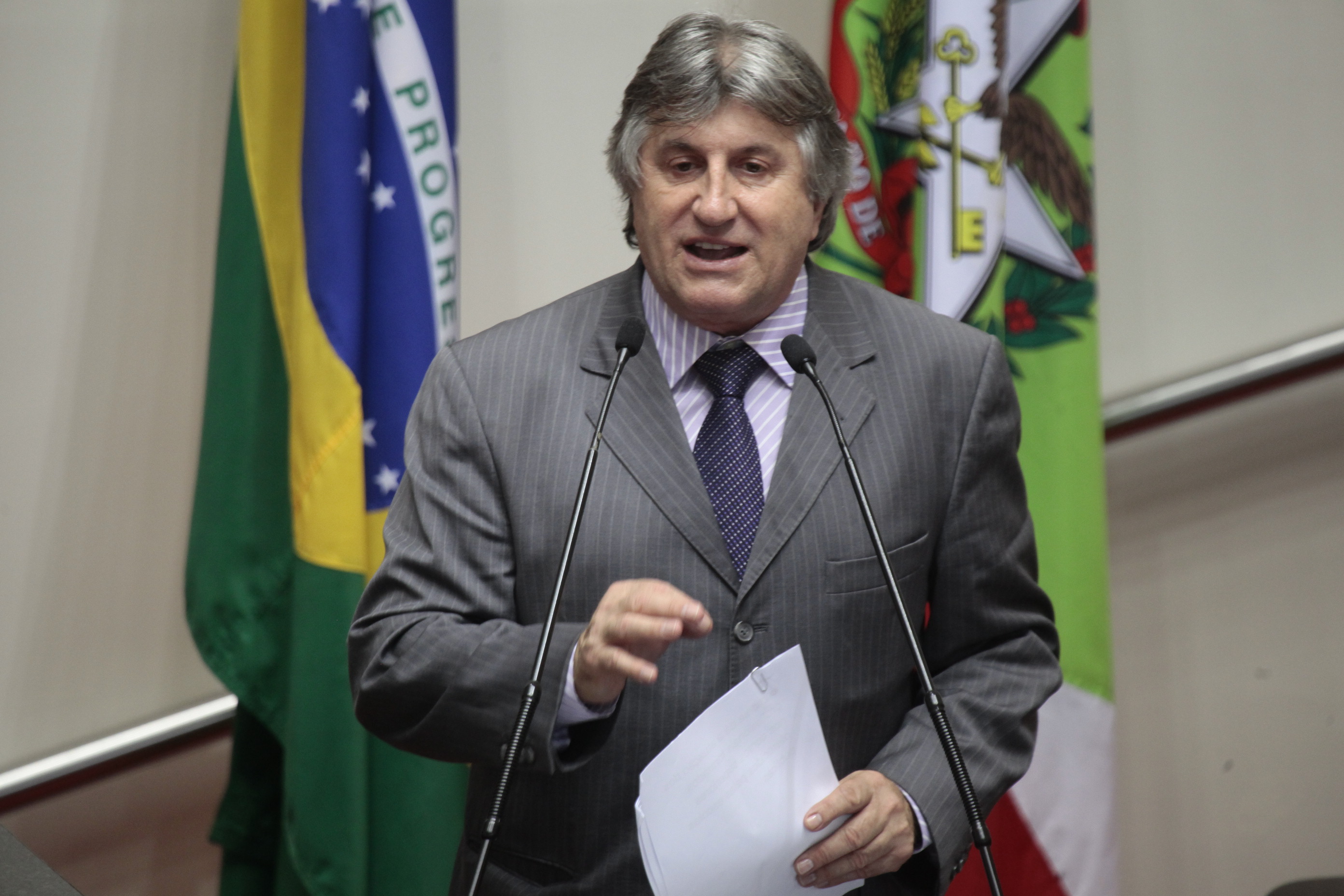Sessão Ordinária. Deputado Leonel Pavan (PSDB) - Foto: Miriam Zomer/Agência AL