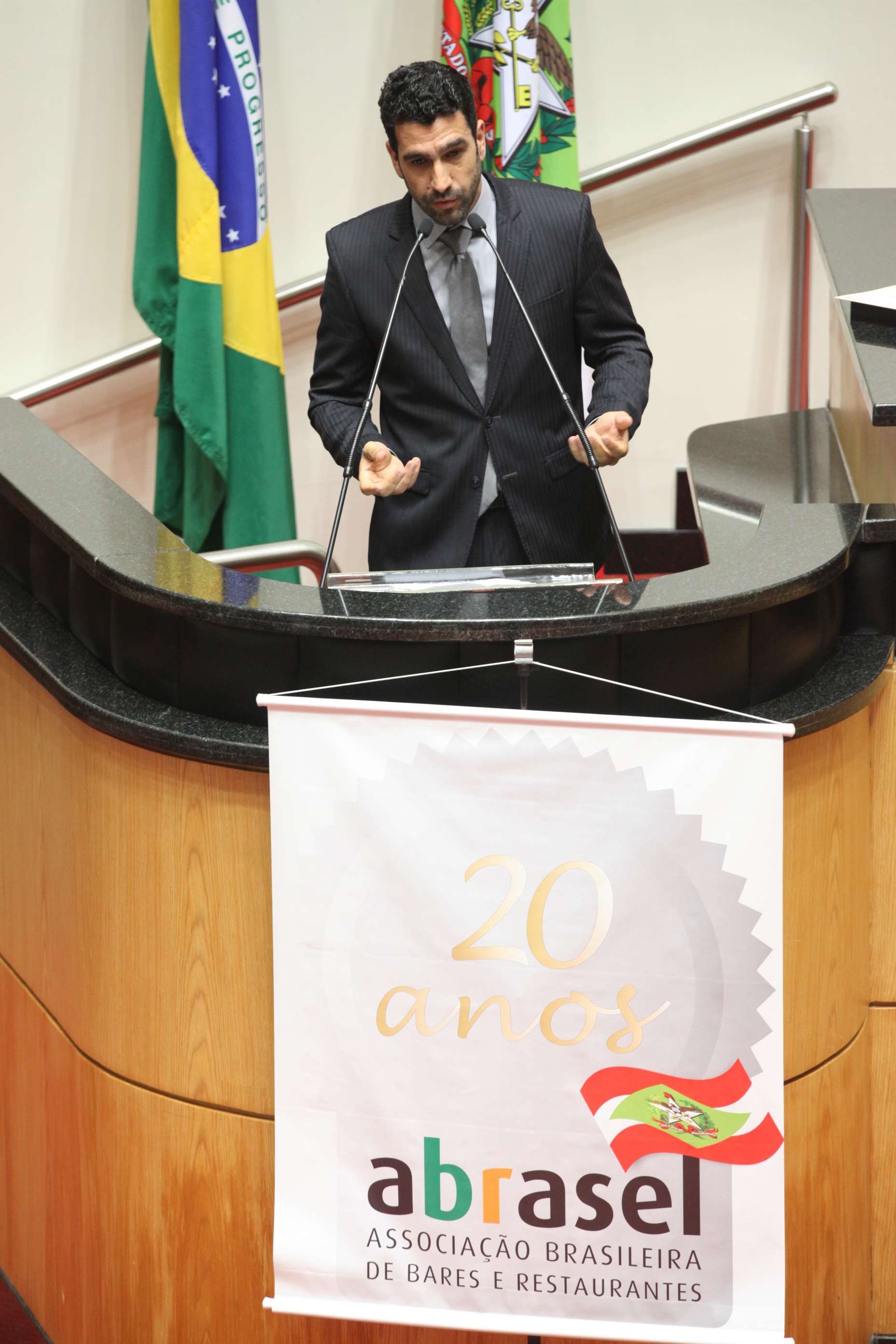 Fábio de Paula Queiroz. Sessão Especial - Abrasel. Foto: Fábio Queiroz / Agência AL