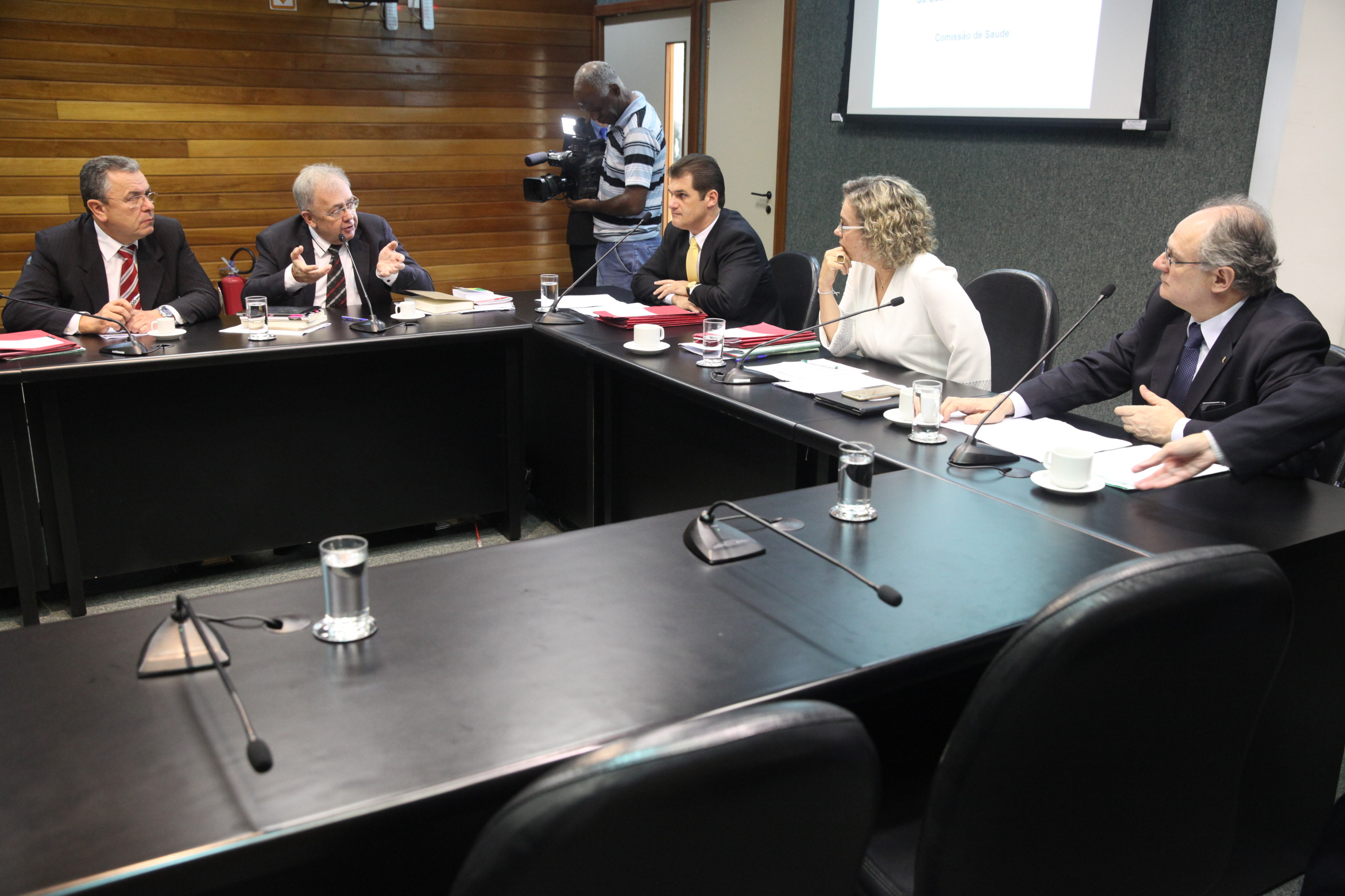 Reunião da Comissão de Saúde. Foto: Fábio Queiroz / Agência AL