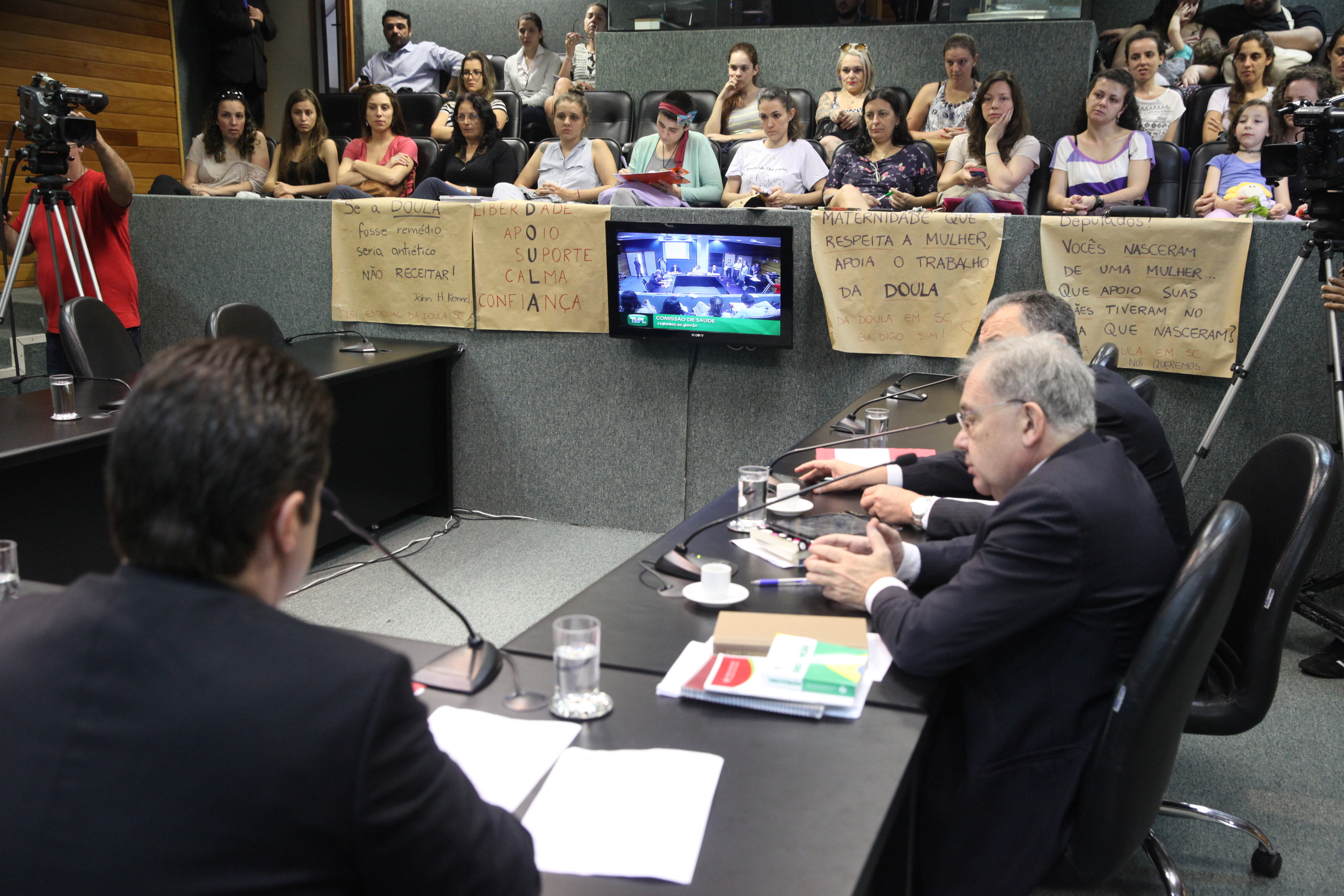 Reunião da Comissão de Saúde. Foto: Fábio Queiroz / Agência AL