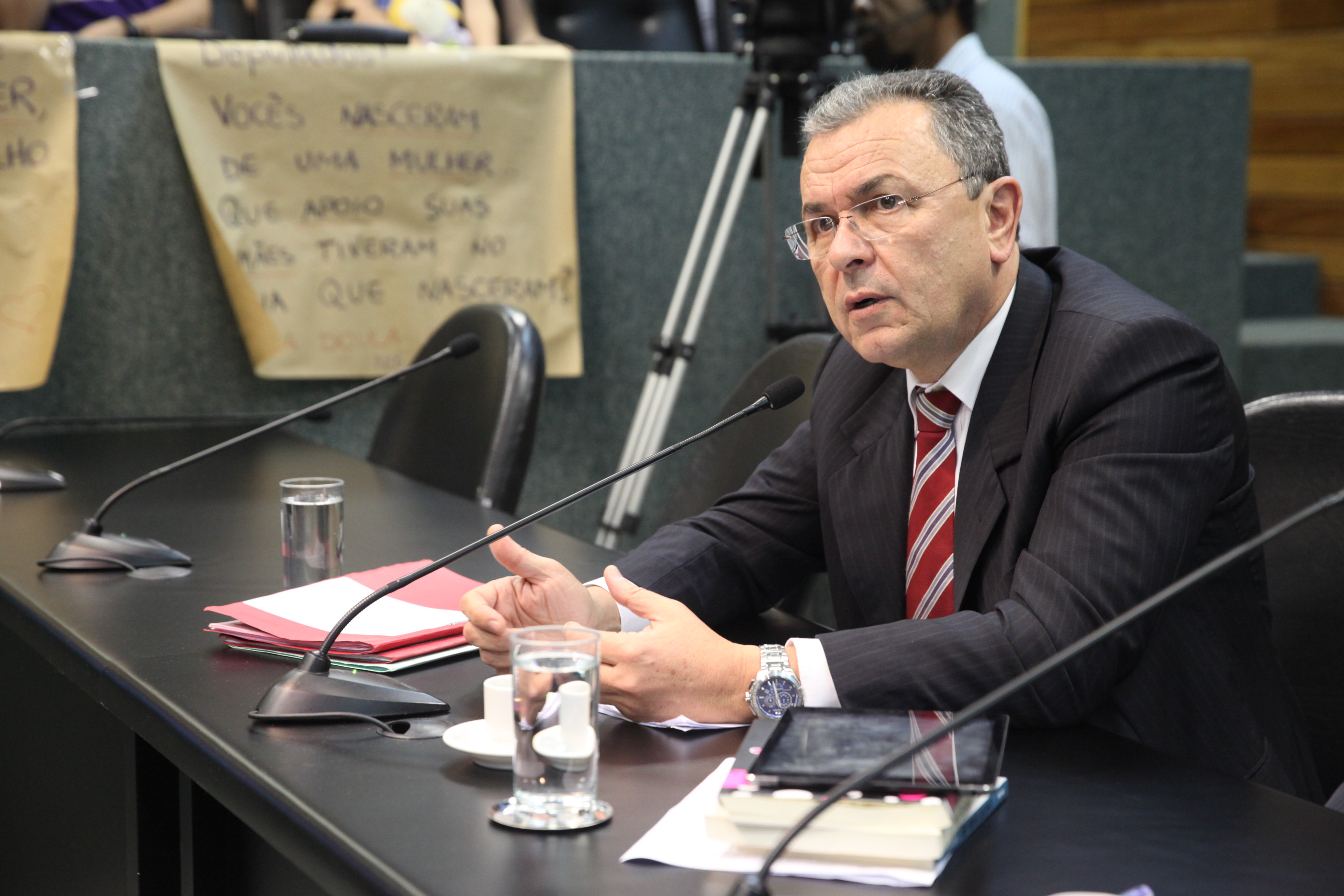 Reunião da Comissão de Saúde. Foto: Fábio Queiroz / Agência AL