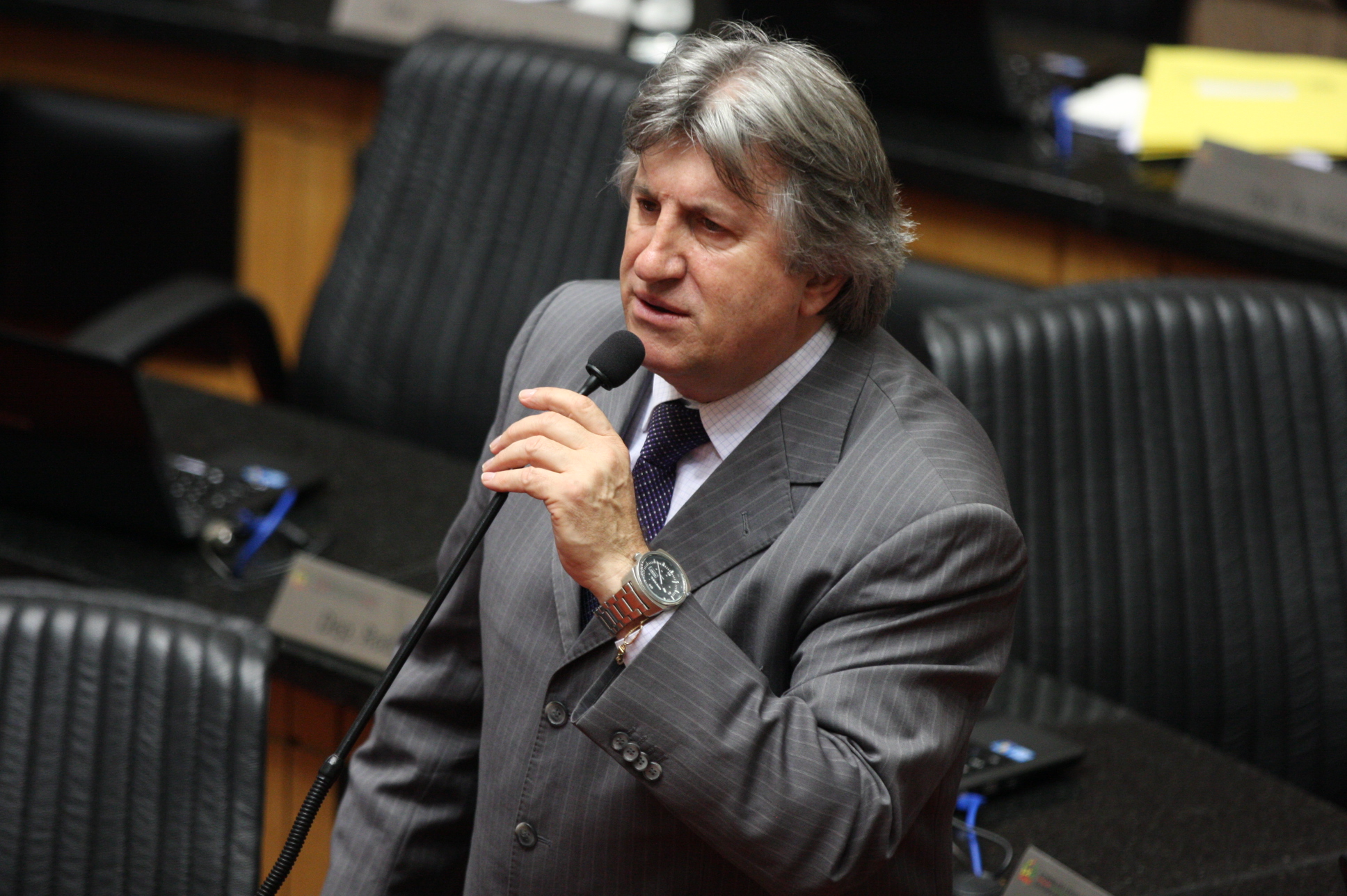 Sessão Ordinária. Deputado Leonel Pavan (PSDB). Foto: Yuri Santos / Agência AL