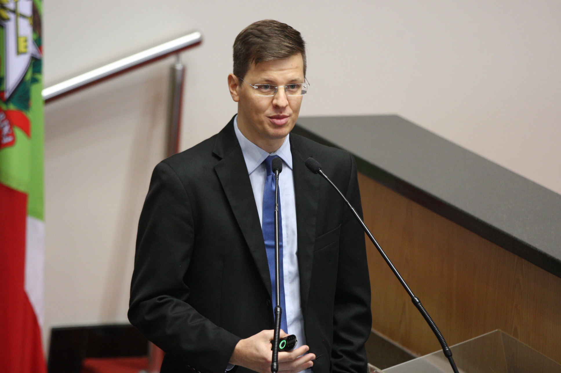 Sessão Ordinária. Dr.Luís Felipe Piovesan Vice-pres. Sociedade Bras. de Urologia de SC. Foto: Yuri Santos / Agência AL