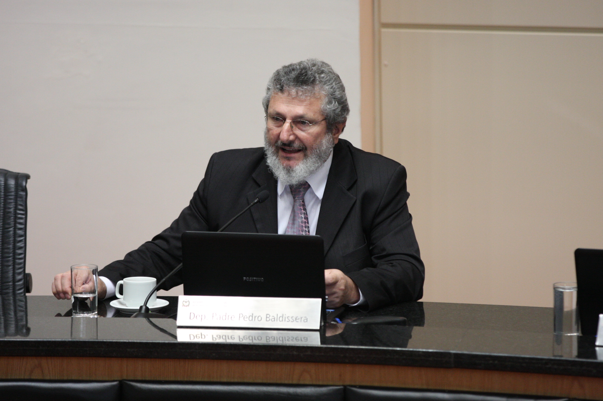 Sessão Ordinária. Deputado Padre Pedro Baldissera (PT). Foto: Yuri Santos / Agência AL