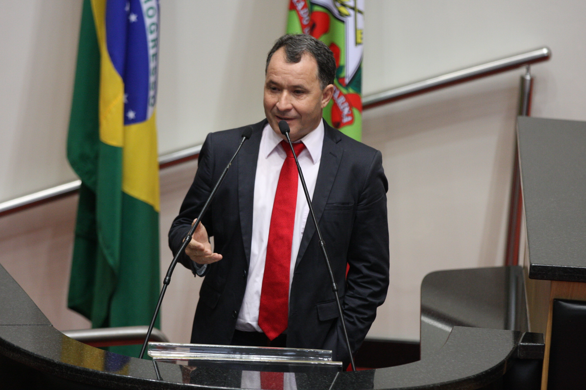 Sessão Ordinária. Deputado Darci de Matos (PSD). Foto: Yuri Santos / Agência AL