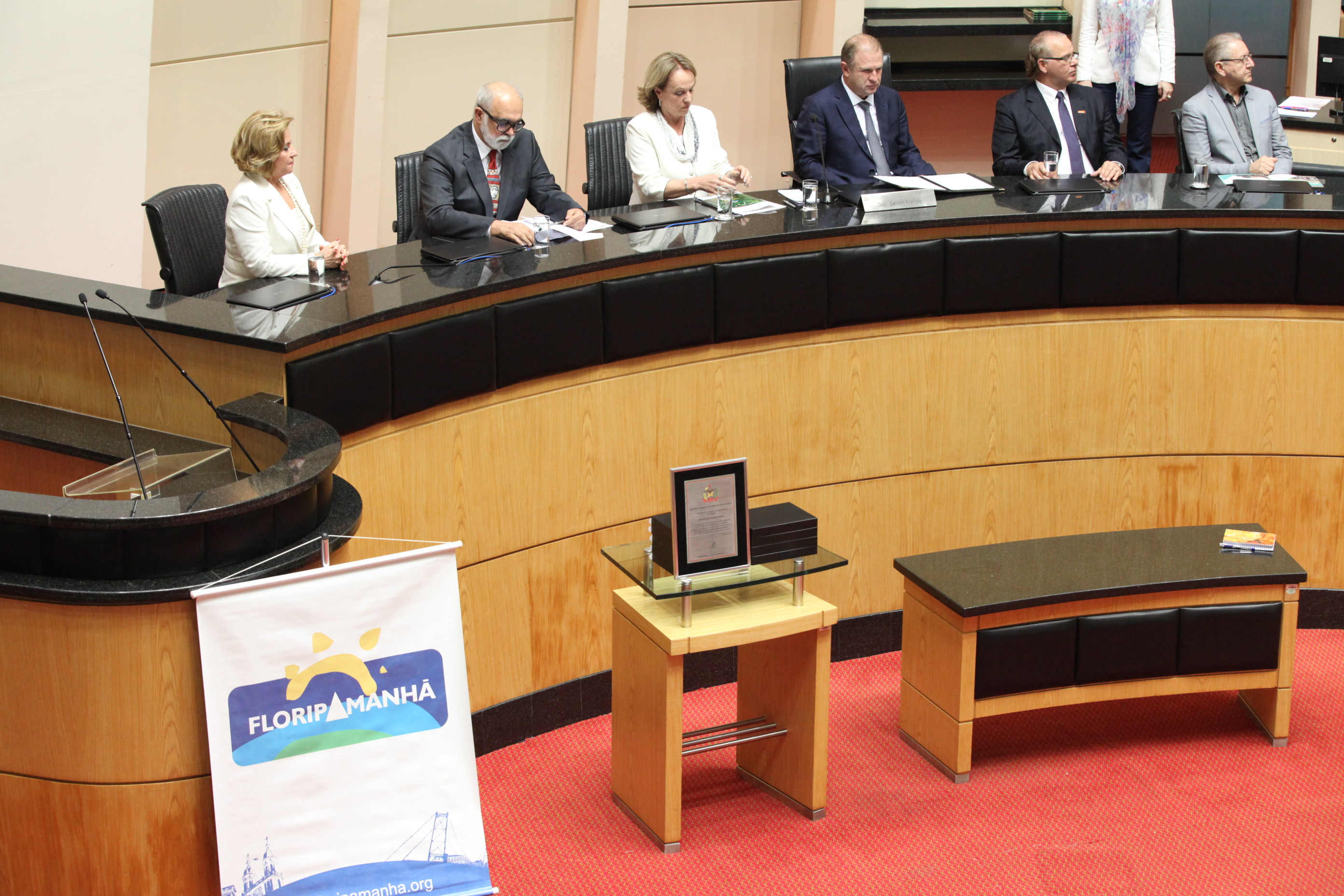 Sessão Especial em homenagem aos 10 anos da Associação Floripamanhã. Foto: Fábio Queiroz / Agência AL