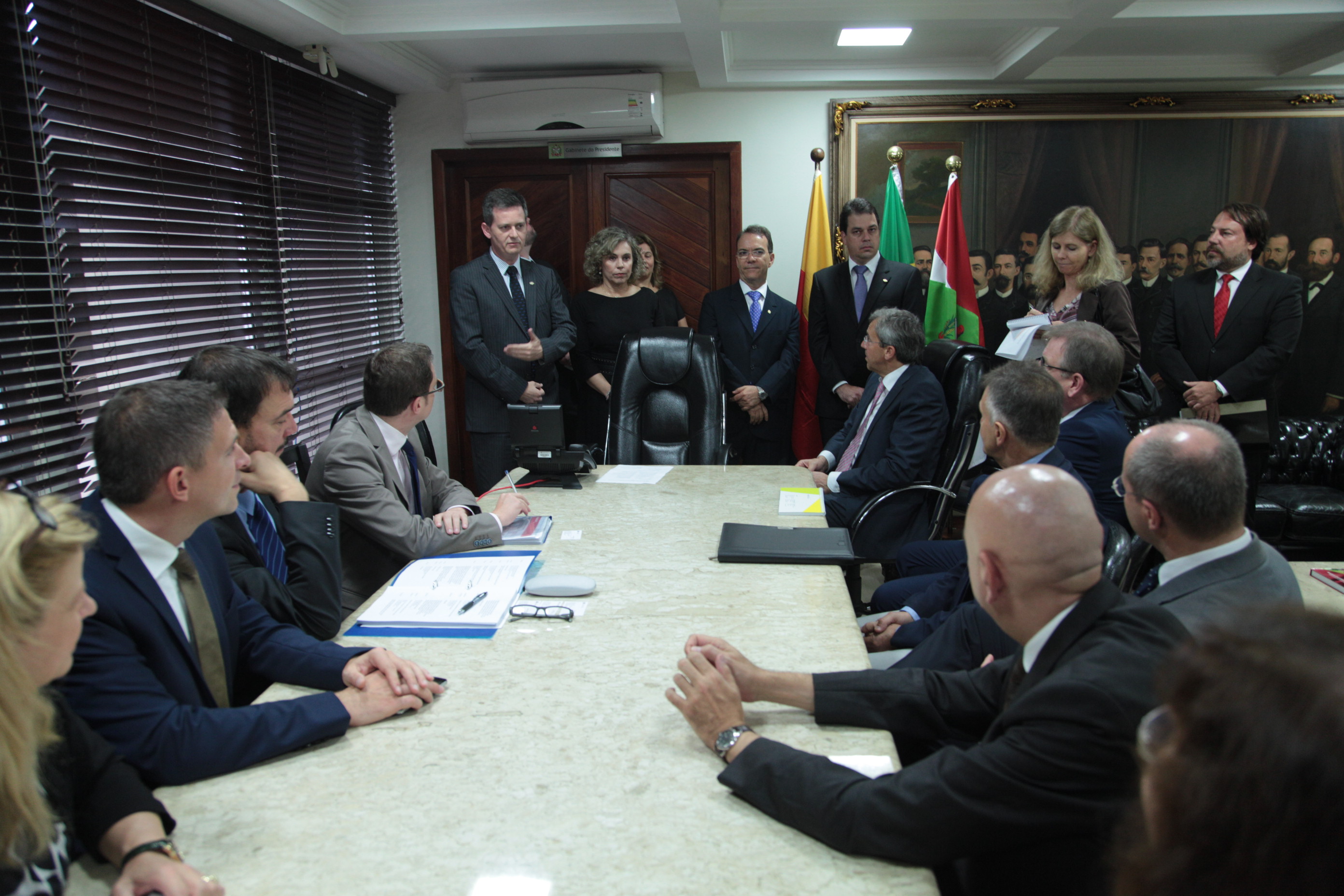 Comitiva de Deputados da Alemanha