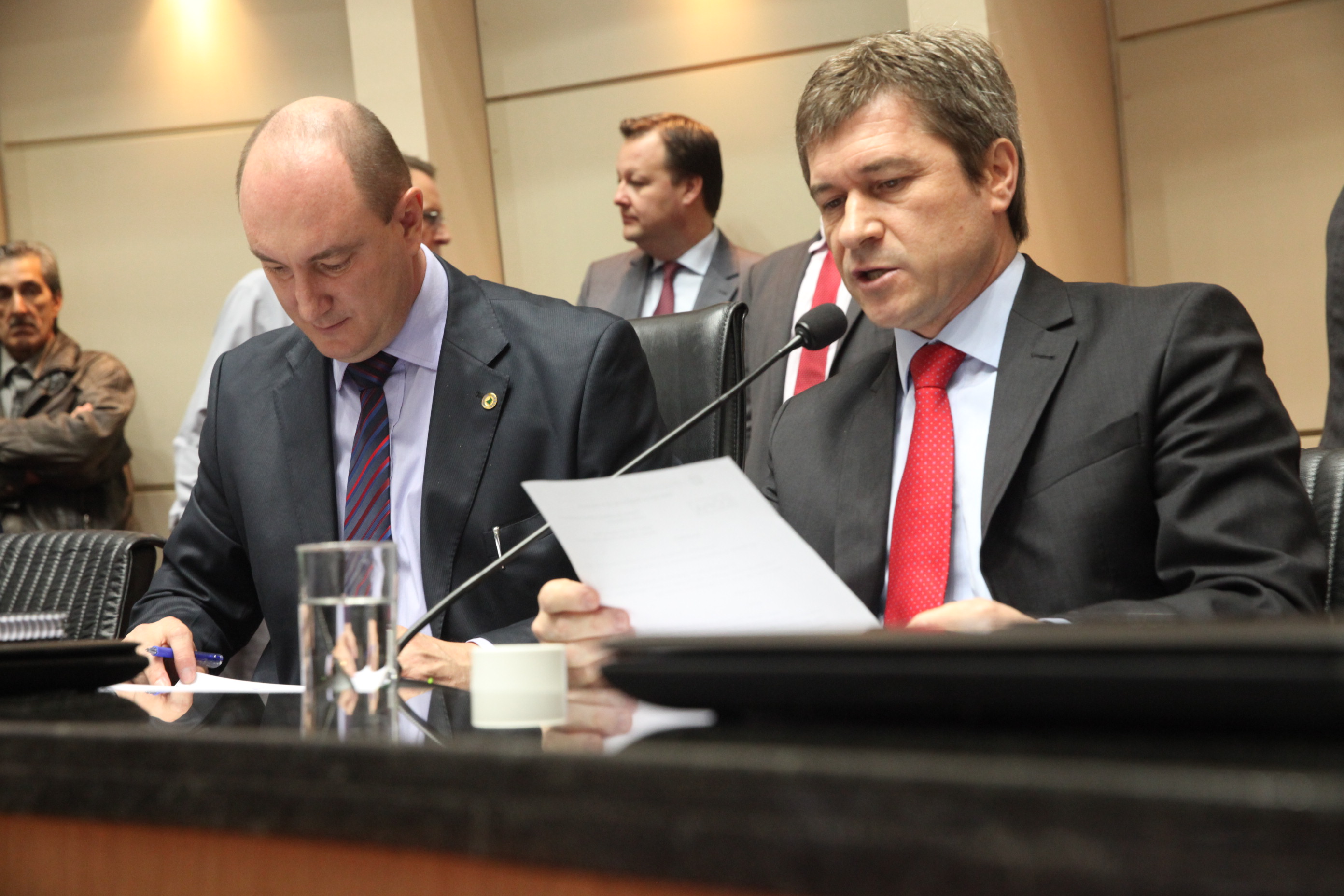 Reunião da Comissão de Constituição e Justiça. Foto: Fábio Queiroz / Agência AL