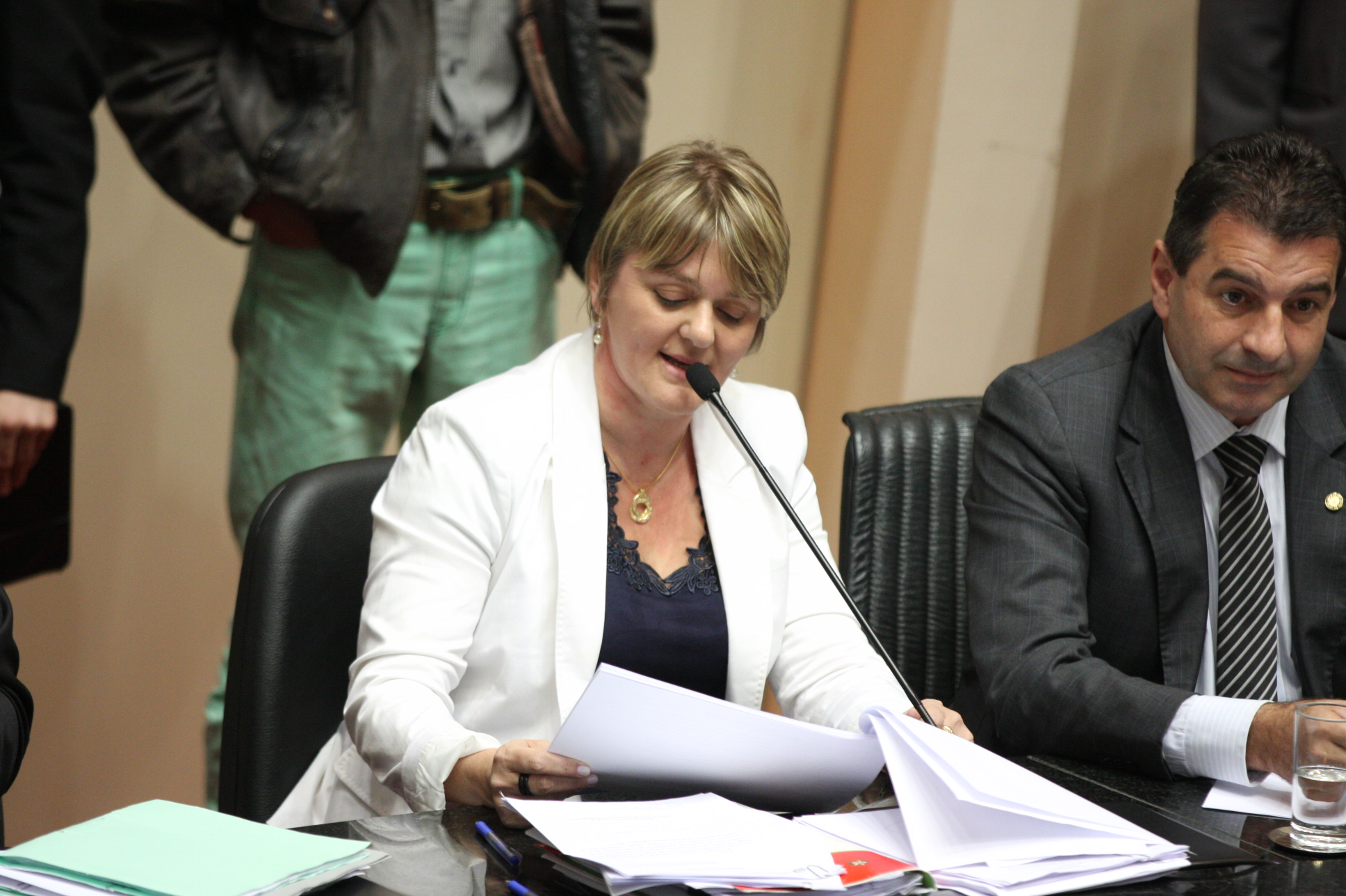 Comissão de Constituição e Justiça. Deputada Luciane Carminatti (PT).  Foto: Yuri Santos / Agência AL