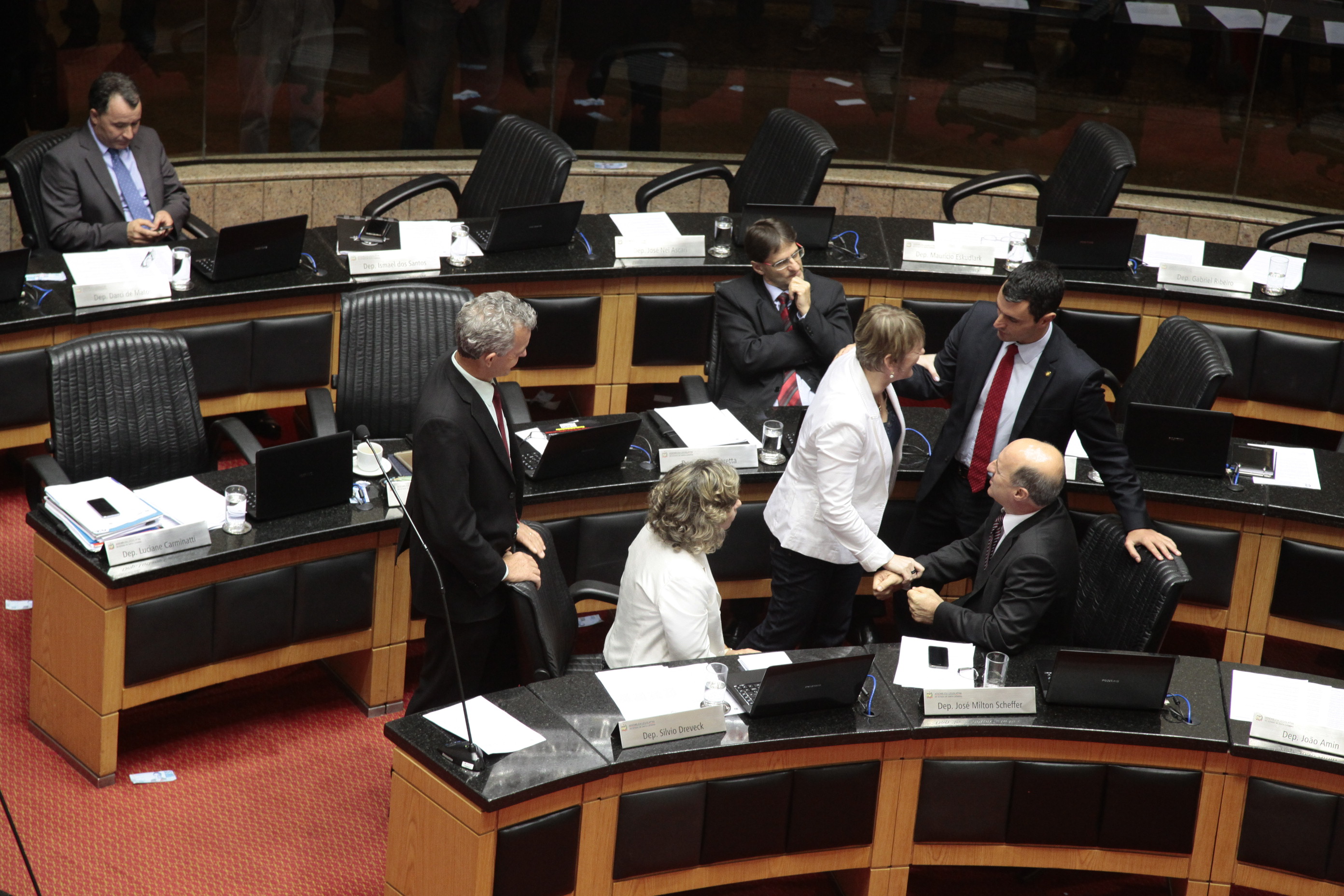 Sessão Ordinária da Assembleia Legislativa do Estado de Santa Catarina. Fotos: Miriam Zomer/Agência AL