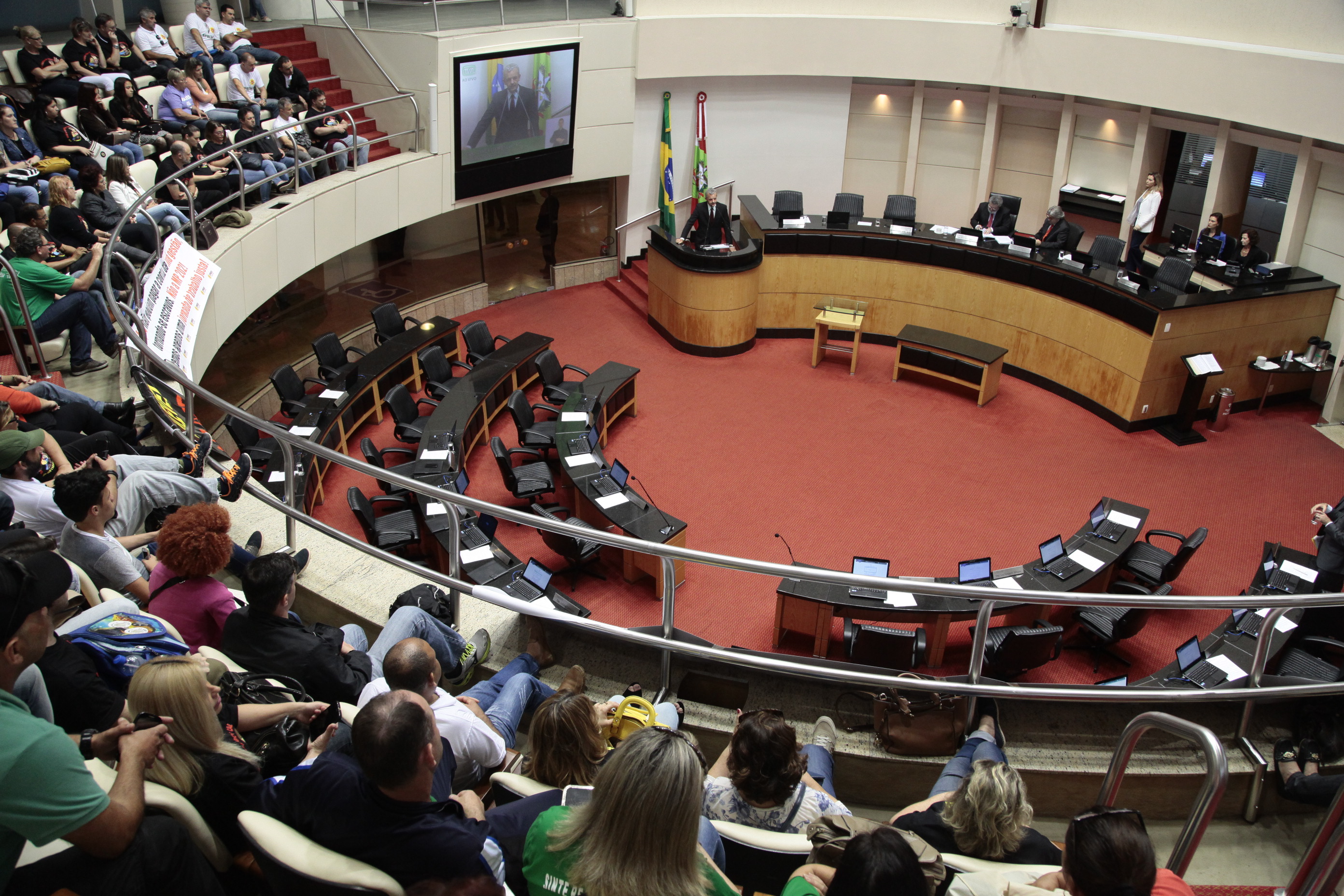 Sessão Ordinária da Assembleia Legislativa do Estado de Santa Catarina. Fotos: Miriam Zomer/Agência AL