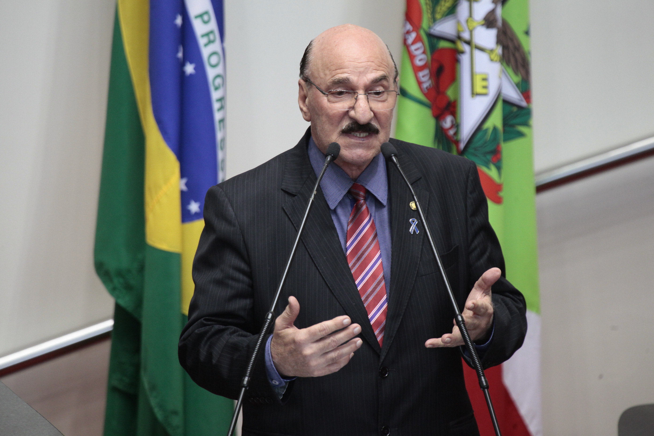 Sessão Ordinária. Deputado Manoel Mota (PMDB)  - Foto: Miriam Zomer / Agência AL