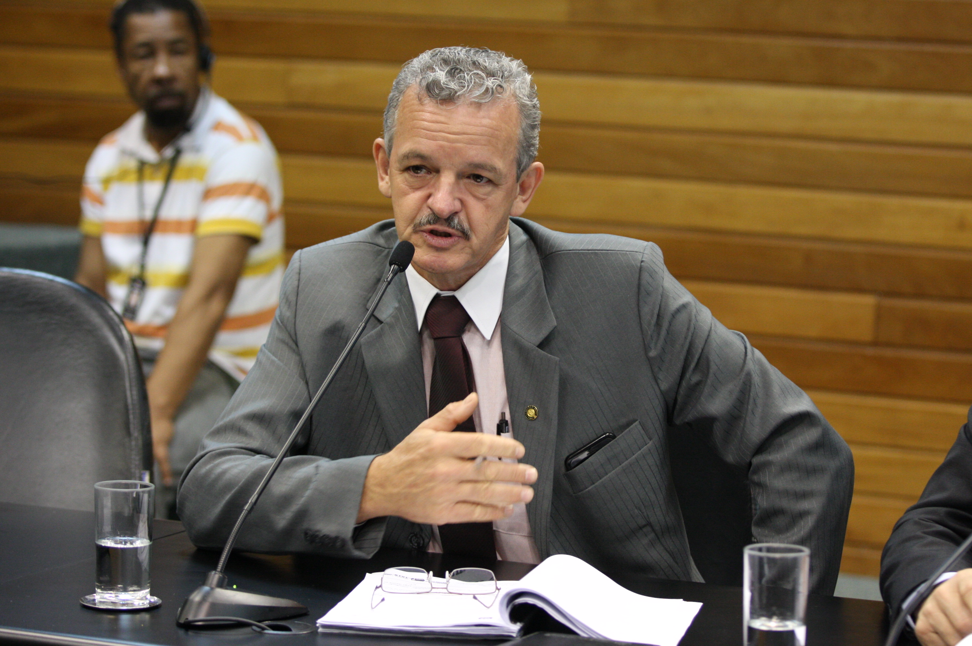 Comissão de Finanças e Tributação. Deputado Dirceu Dresch (PT). Foto: Yuri Santos / Agência AL