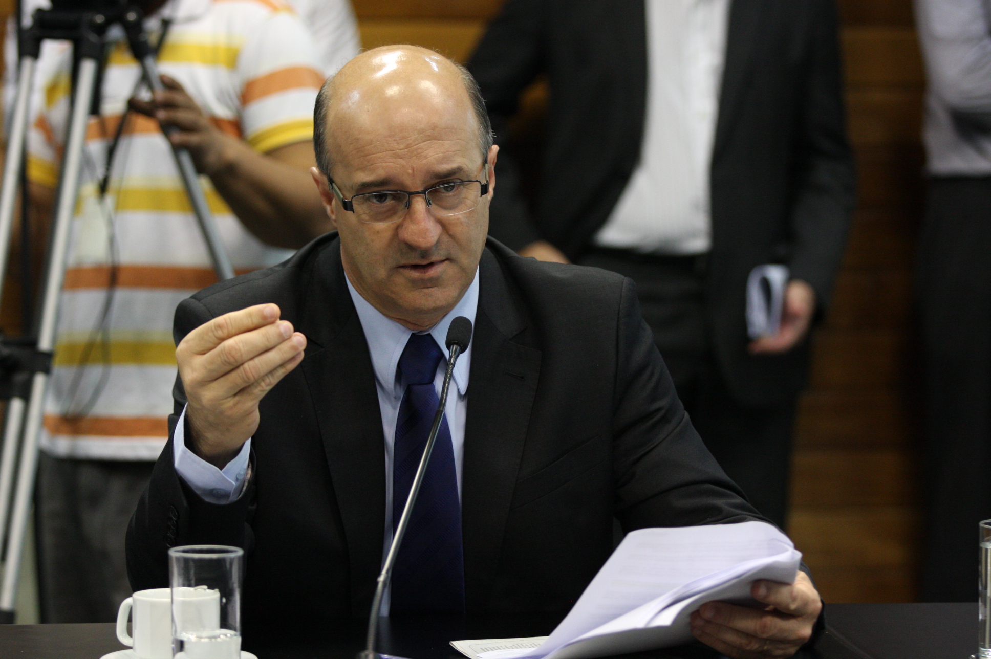 Comissão de Finanças e Tributação. Deputado José Milton Scheffer (PP).  Foto: Yuri Santos / Agência AL
