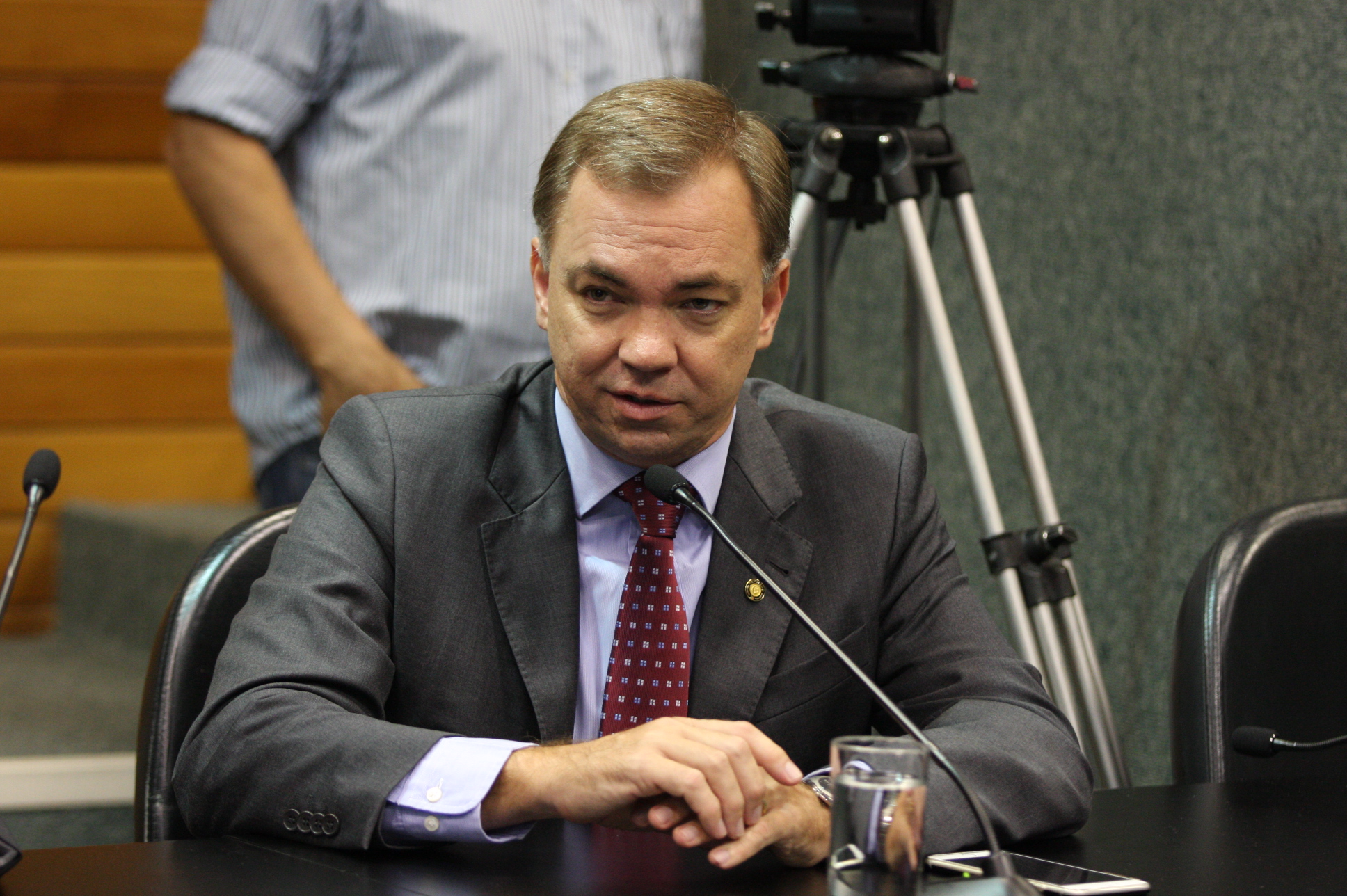 Comissão de Finanças e Tributação. Deputado Gean Loureiro (PMDB). Foto: Yuri Santos / Agência AL