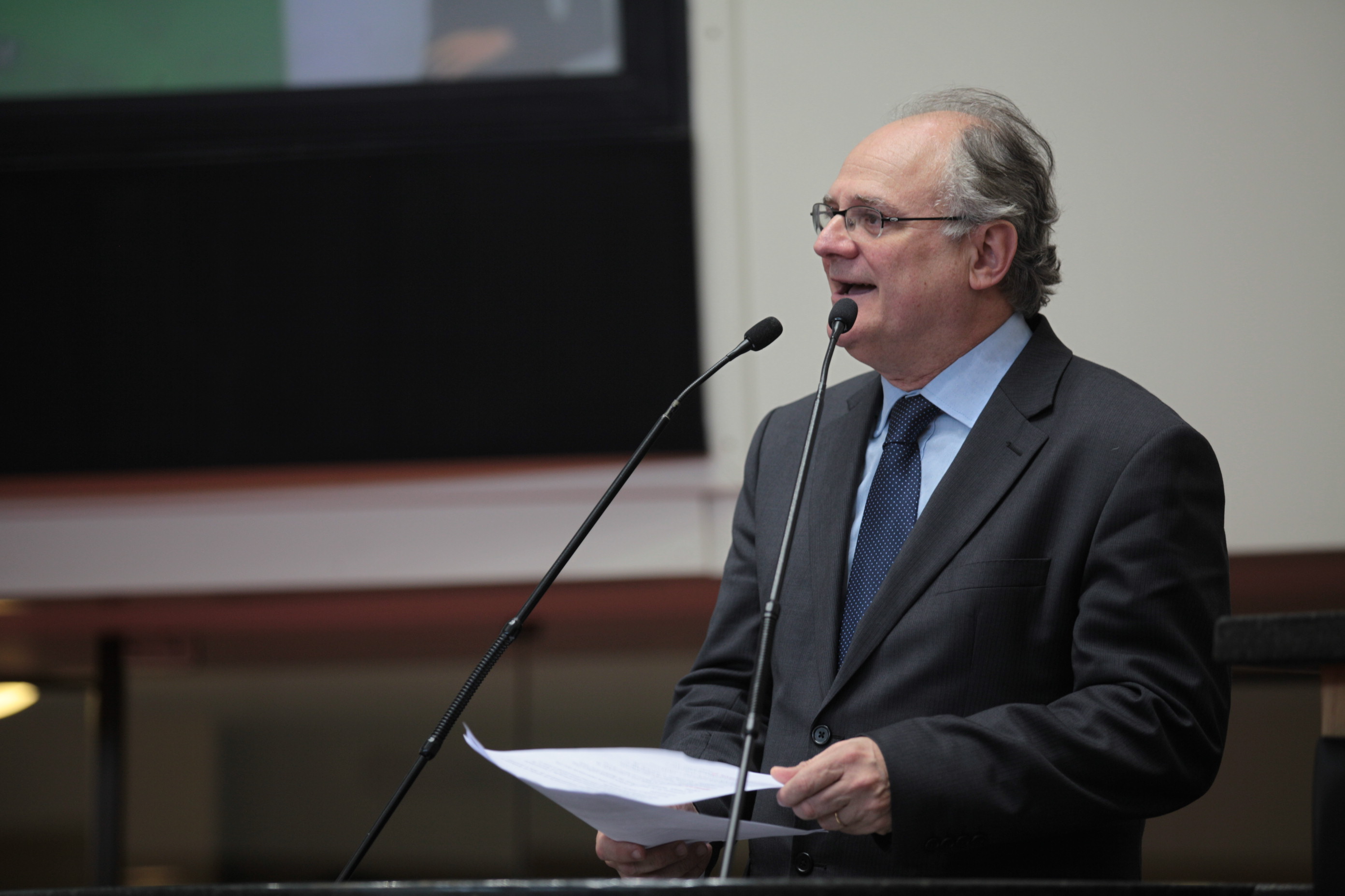 Sessão Ordinária. Deputado Vicente Caropreso. Foto: Solon Soares