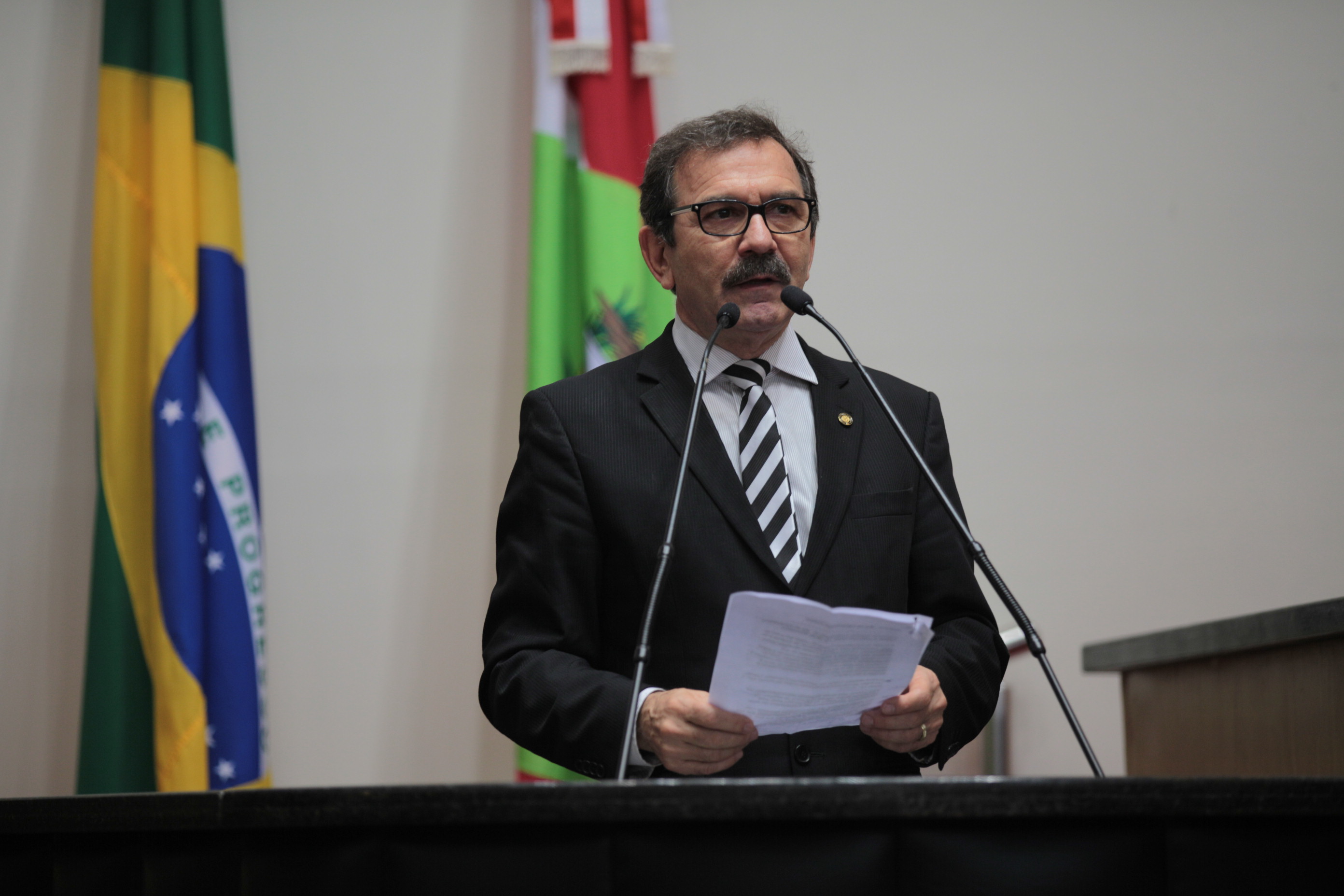 Sessão Ordinária - Deputado Serafim Venzon (PSDB). Foto: Solon Soares