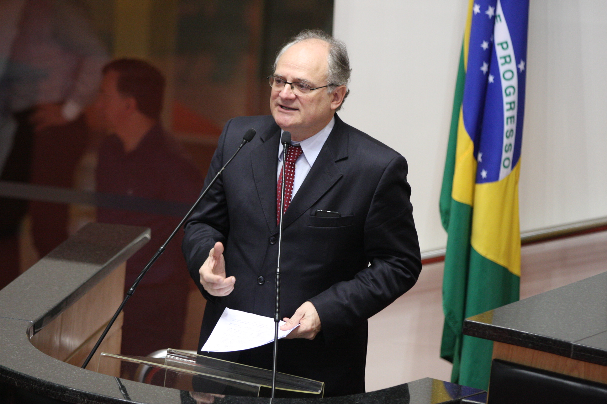 Sessão Ordinária. Deputado Dr. Vicente Caropreso (PSDB). Foto: Yuri Santos / Agência AL