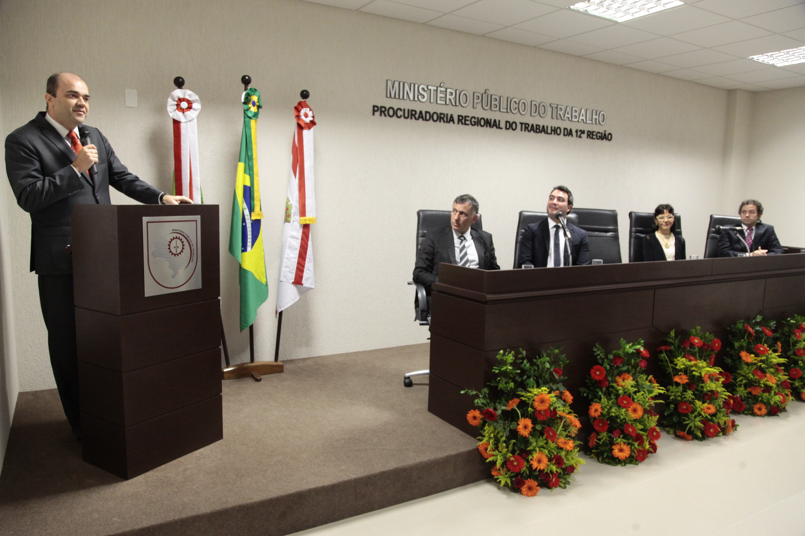 Posse do Procurador Chefe da Procuradoria Regional do Trabalho (PRT). Foto:Miriam Zomer/Agência AL