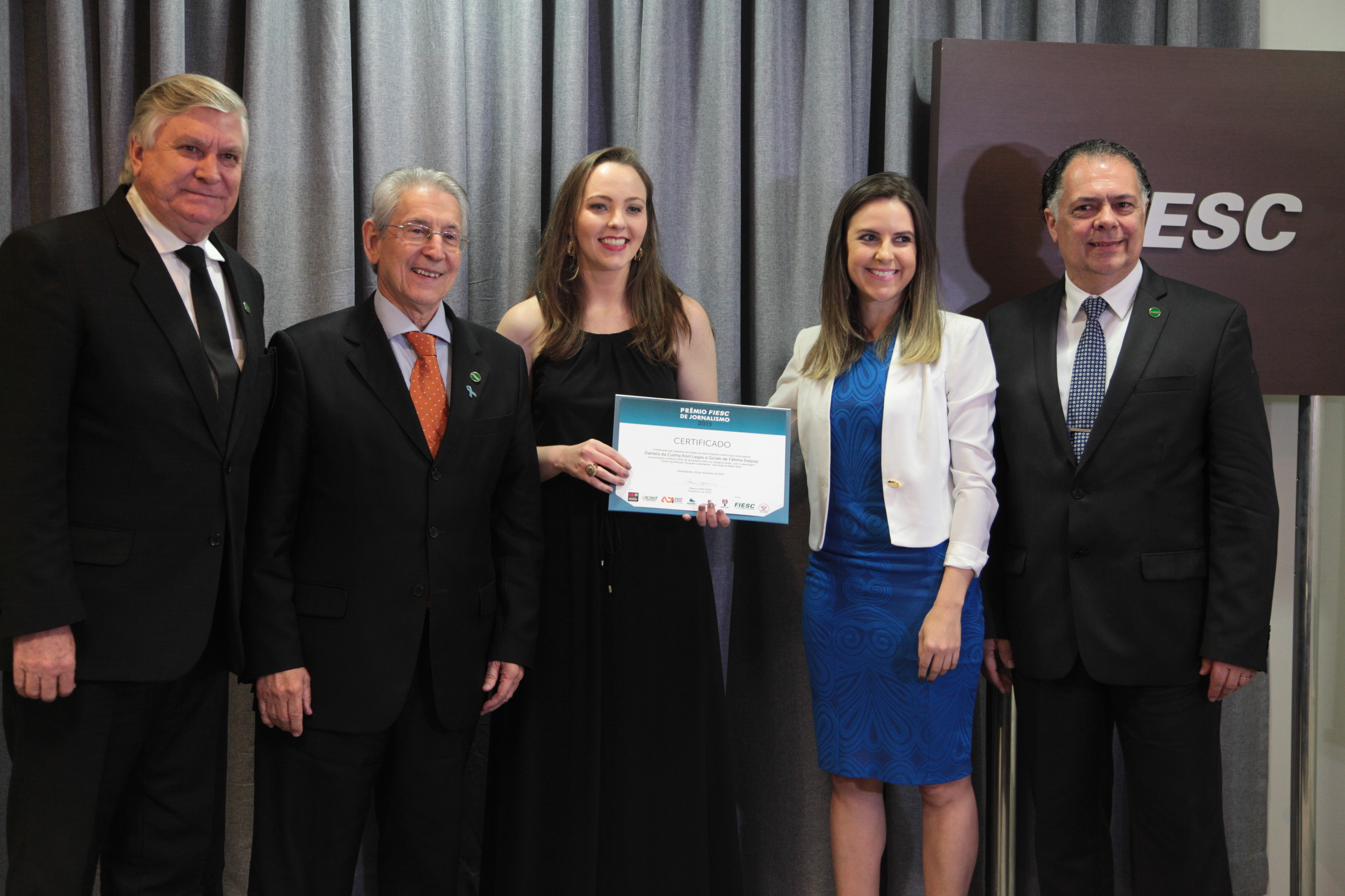 Premiação da Rádio Alesc