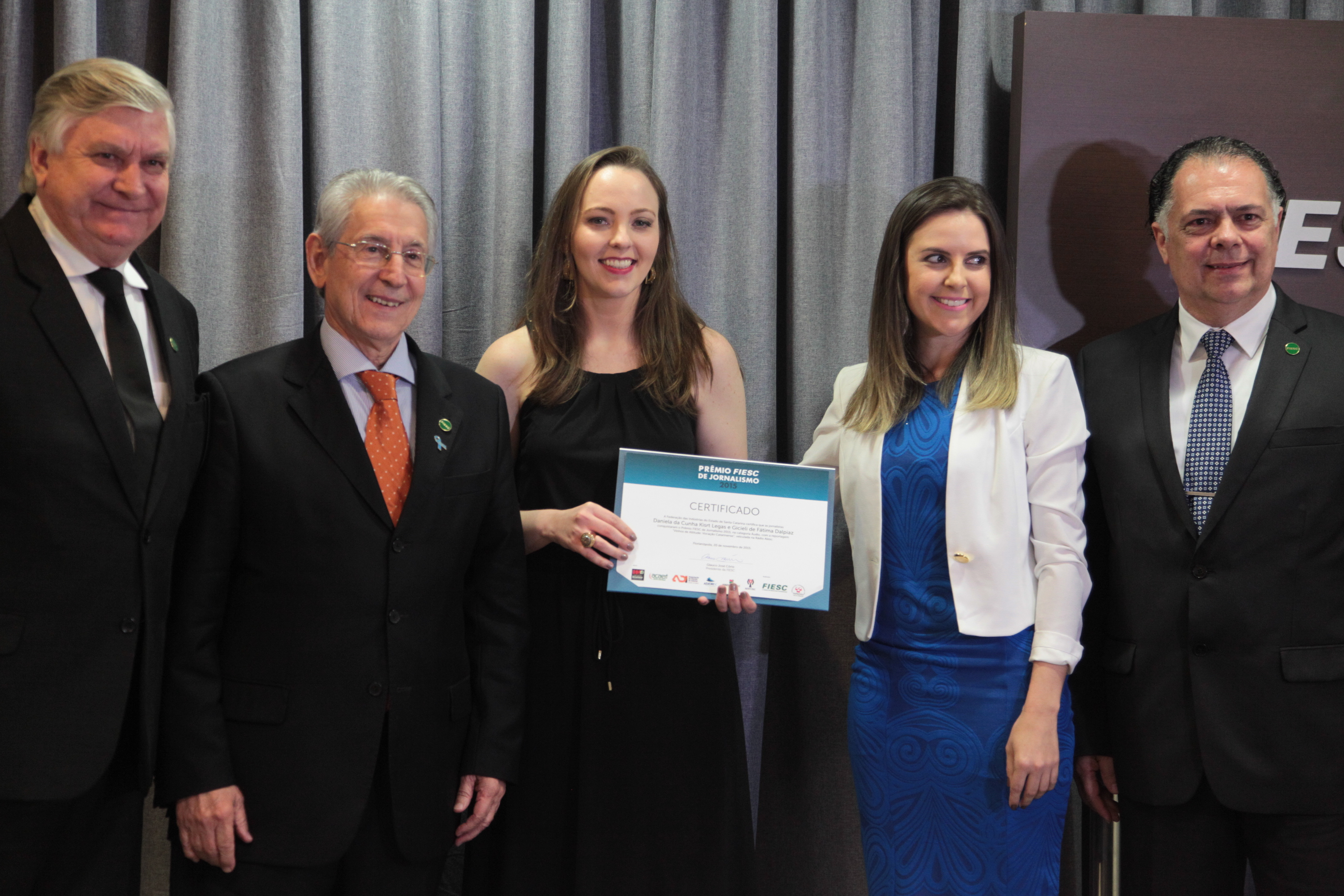 Premiação da Rádio Alesc