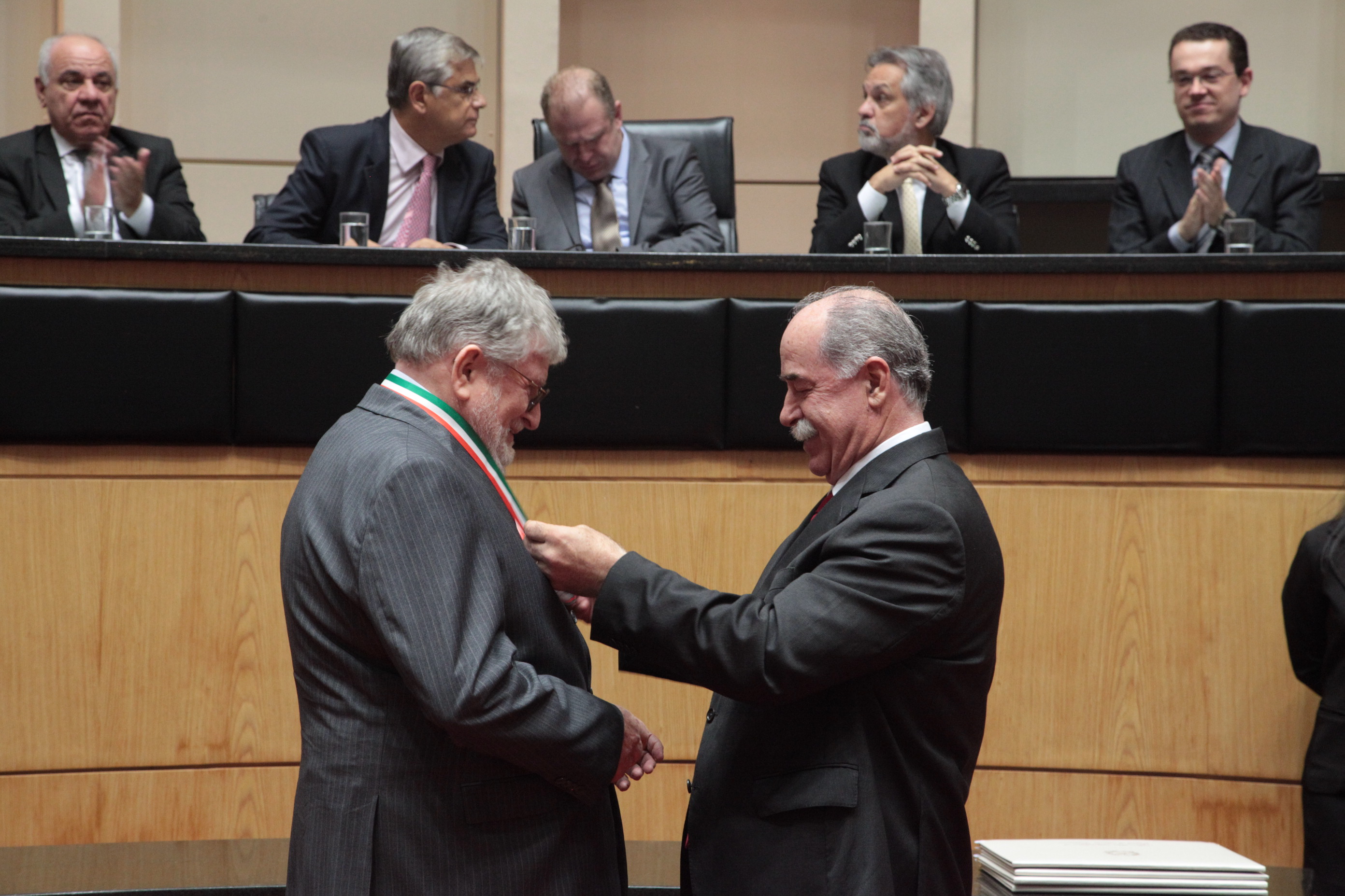 Entrega da Comenda do Legislativo Catarinense aos Homenageados. Foto: Solon Soares/Agência AL