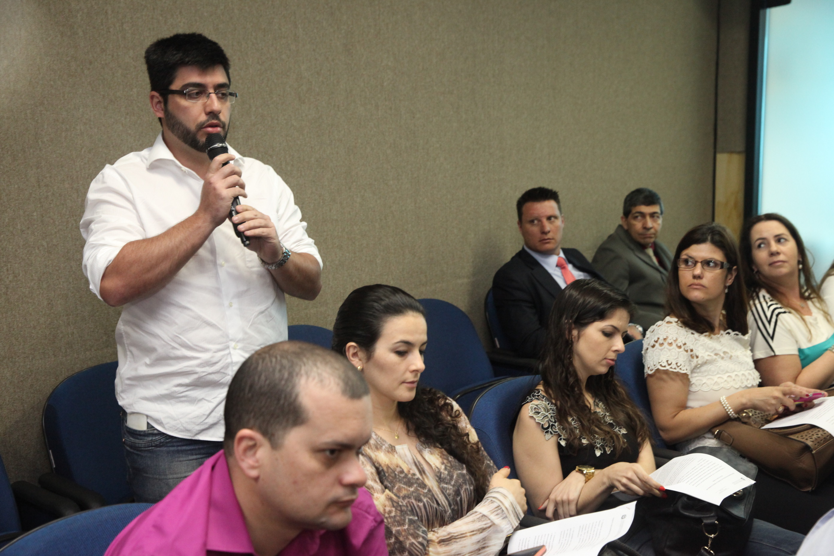 Palestra Terrenos de Marinha e a Medida Provisória 691/2015. Foto: Fábio Queiroz / Agência AL