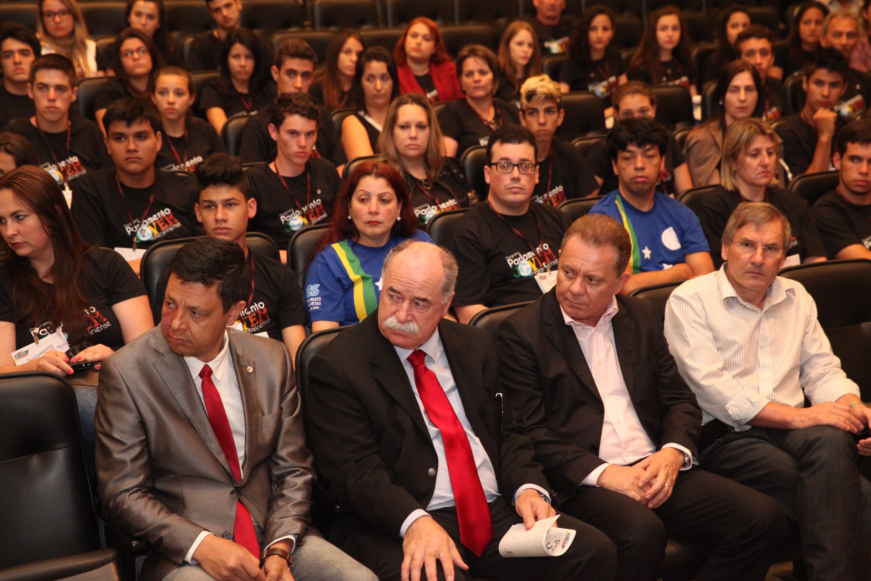 Cerimônia de Posse do Parlamento Jovem. Foto: Fábio Queiroz / Agência AL