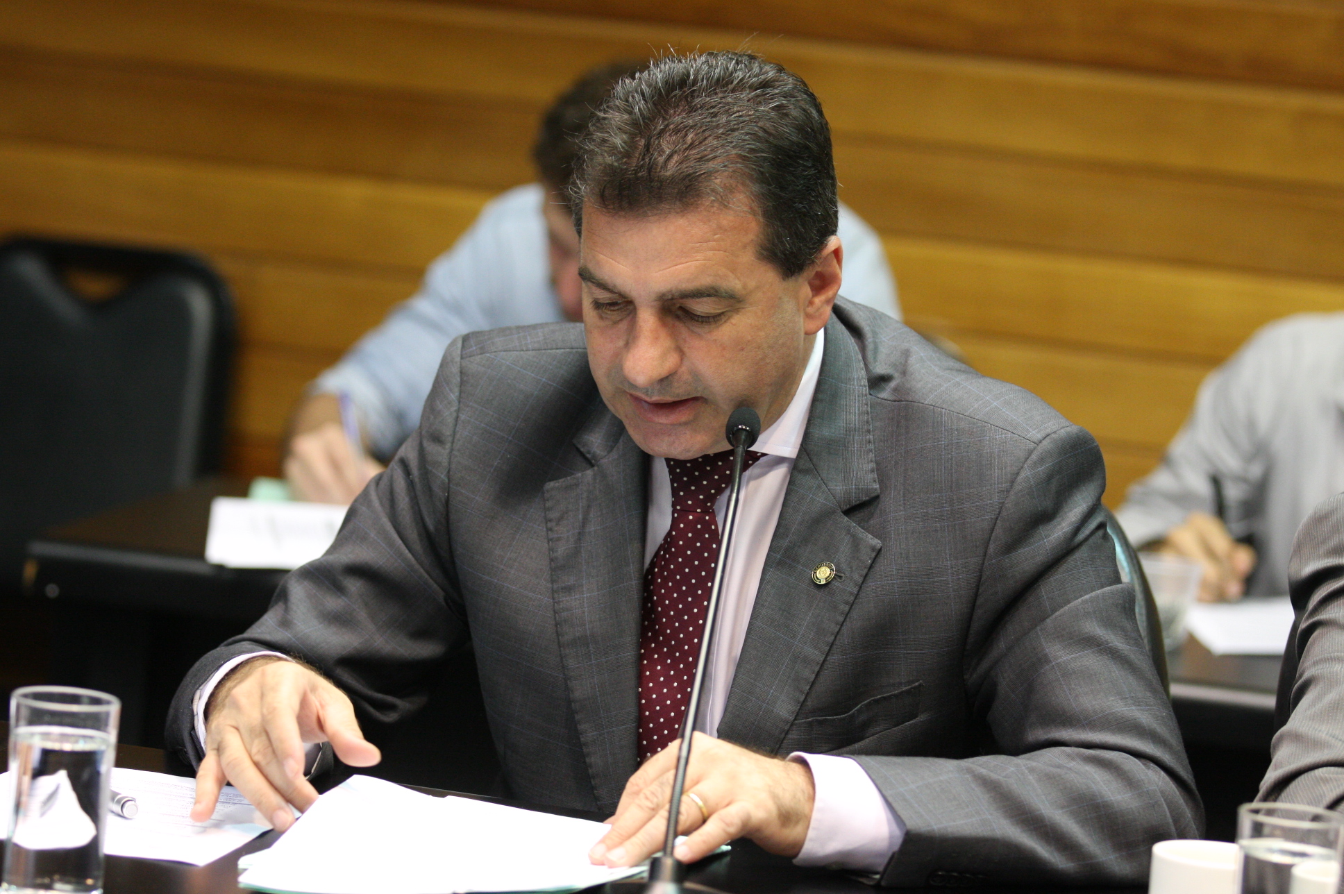Comissão de Constituição e Justiça. Deputado Valdir Cobalchini (PMDB). Foto: Yuri Santos / Agência AL