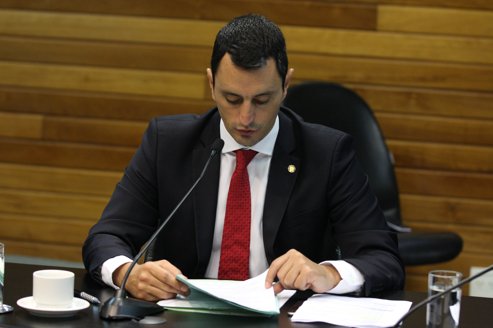 Comissão de Constituição e Justiça. Deputado João Amin (PP). Foto: Yuri Santos / Agência AL