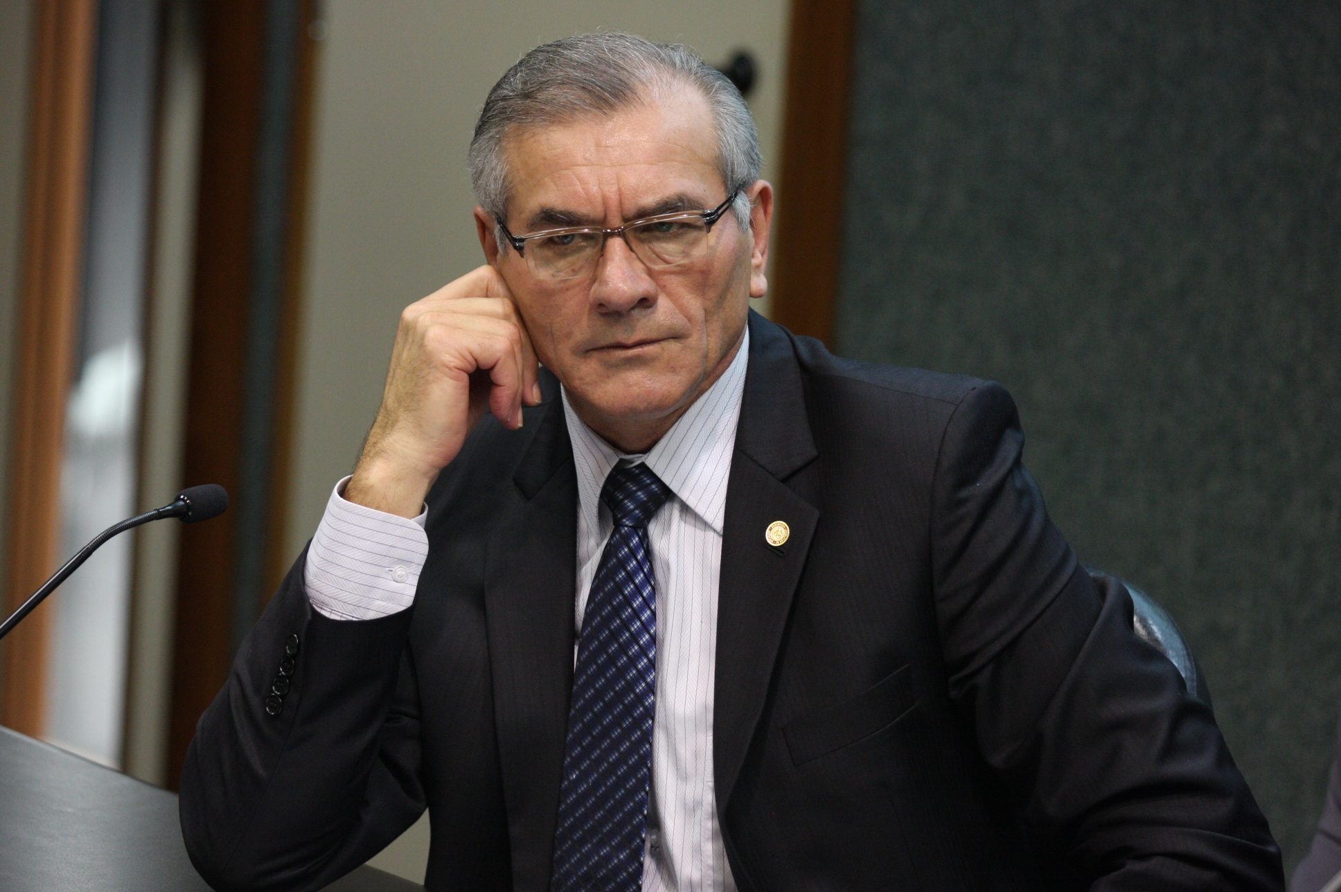 Comissão de Constituição e Justiça. Deputado Silvio Dreveck (PP). Foto: Yuri Santos / Agência AL