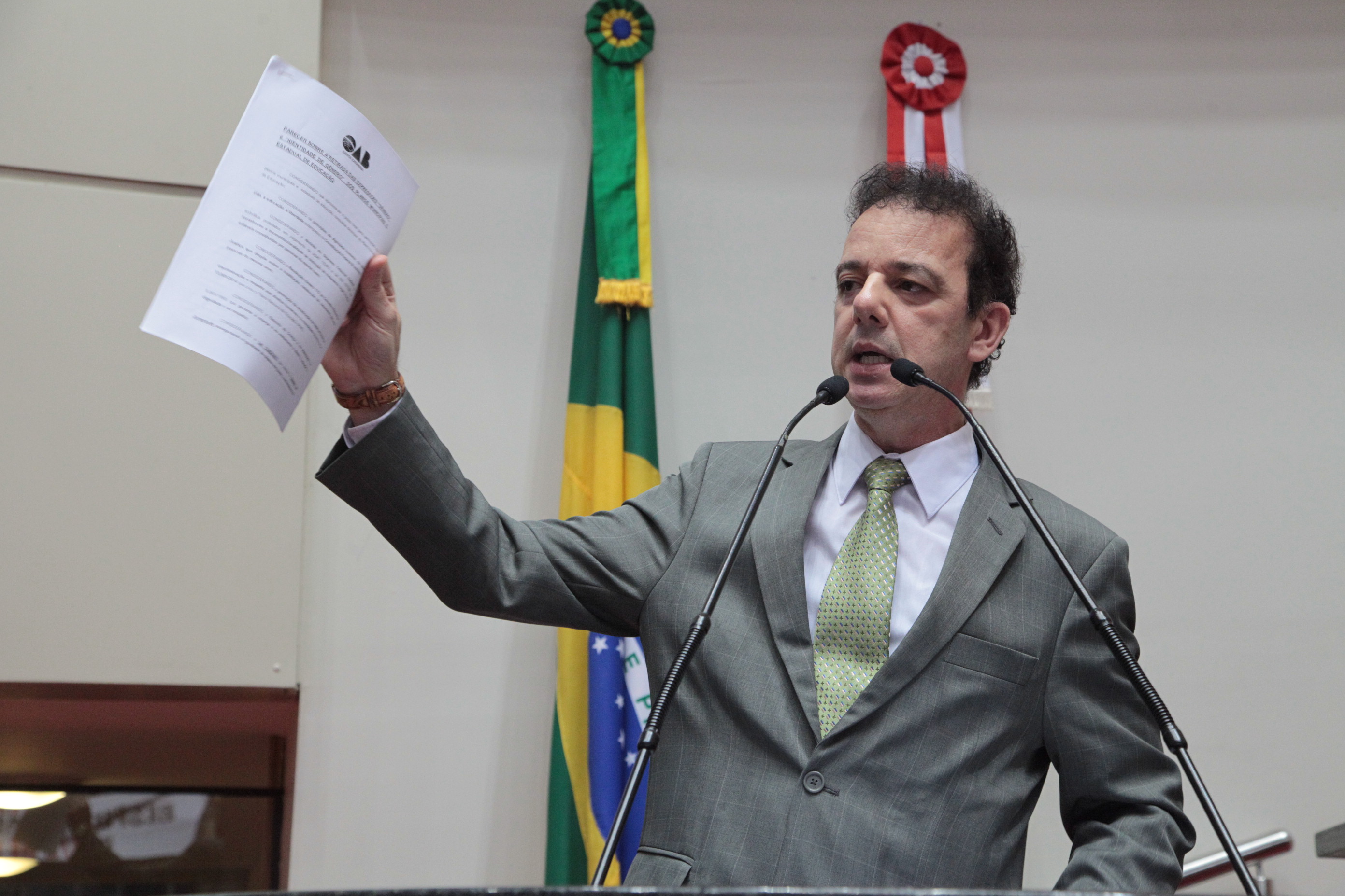 Votação do Plano Estadual de Educação.  Deputado Ismael dos Santos (PSD)  - Foto:Solon Soares/Agência AL