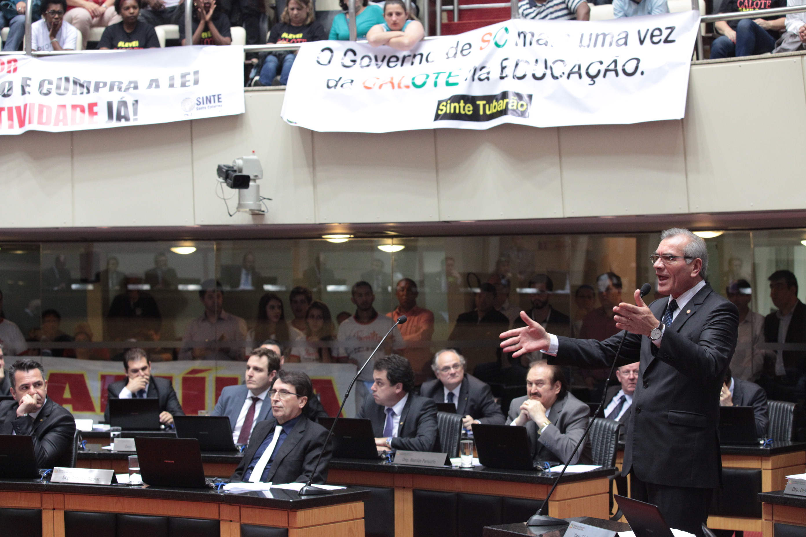Votação do Plano Estadual de Educação. Foto:Solon Soares/Agência AL