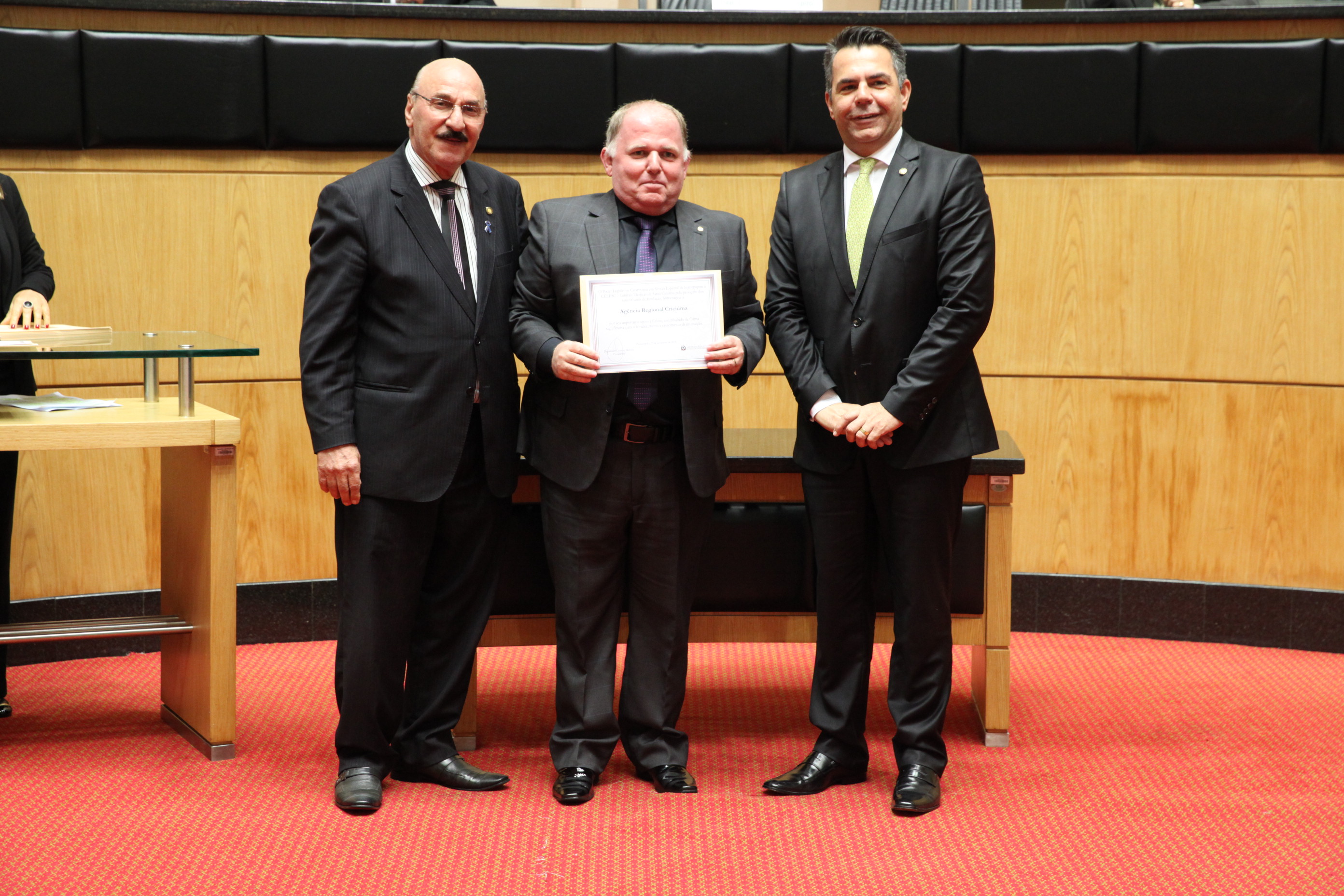 Sessão Especial em homenagem à passagem dos 60 anos da Celesc. Foto: Fábio Queiroz / Agência AL