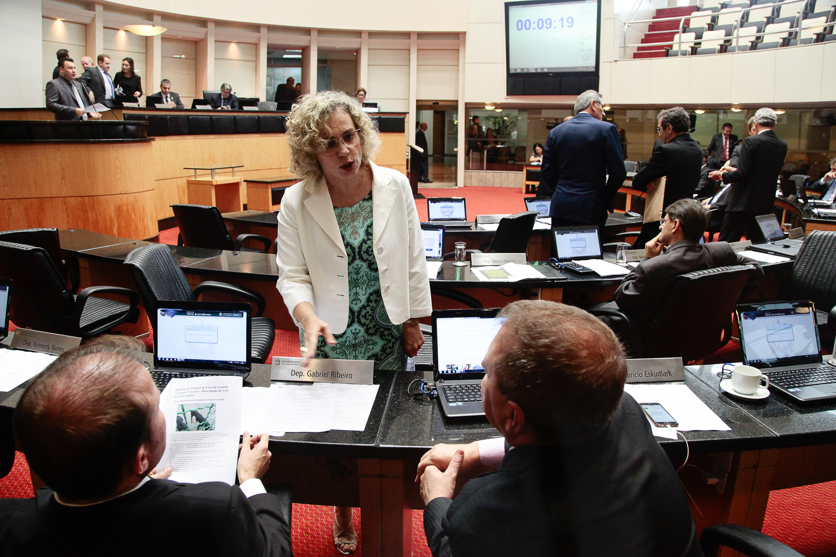 Sessão Ordinária da Assembleia Legislativa do Estado de Santa Catarina. Foto: Miriam Zomer/Agência AL