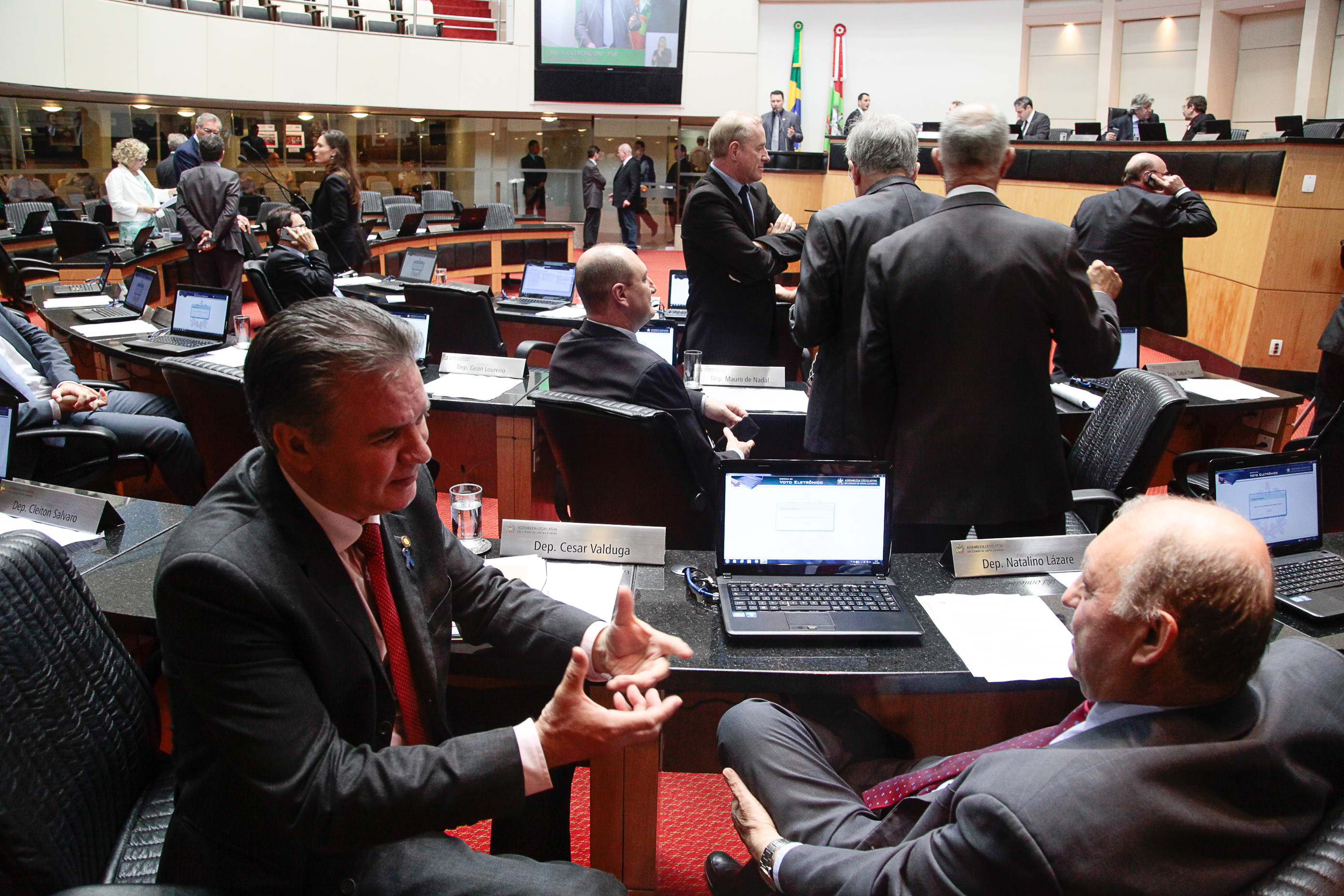 Sessão Ordinária da Assembleia Legislativa do Estado de Santa Catarina. Foto: Miriam Zomer/Agência AL