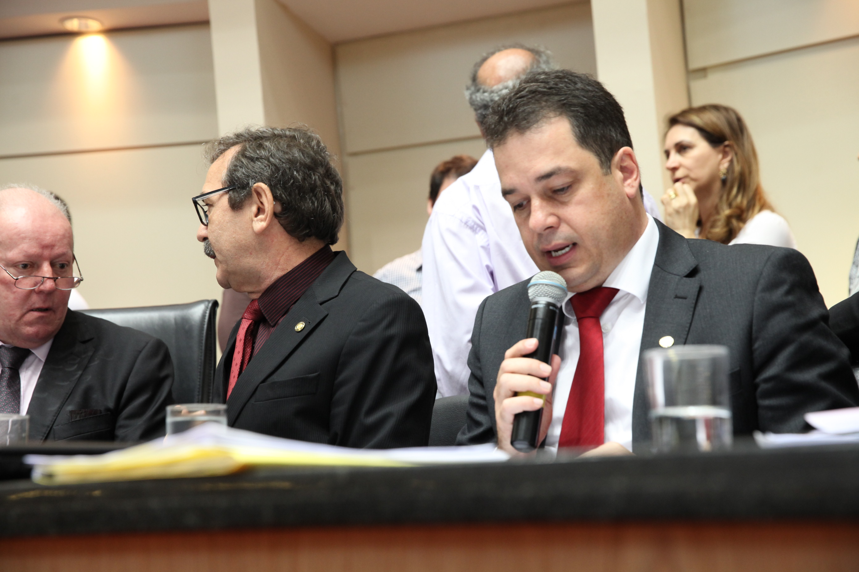 Reunião conjunta das comissões de Finanças  e Trabalho. Foto: Fábio Queiroz / Agência AL