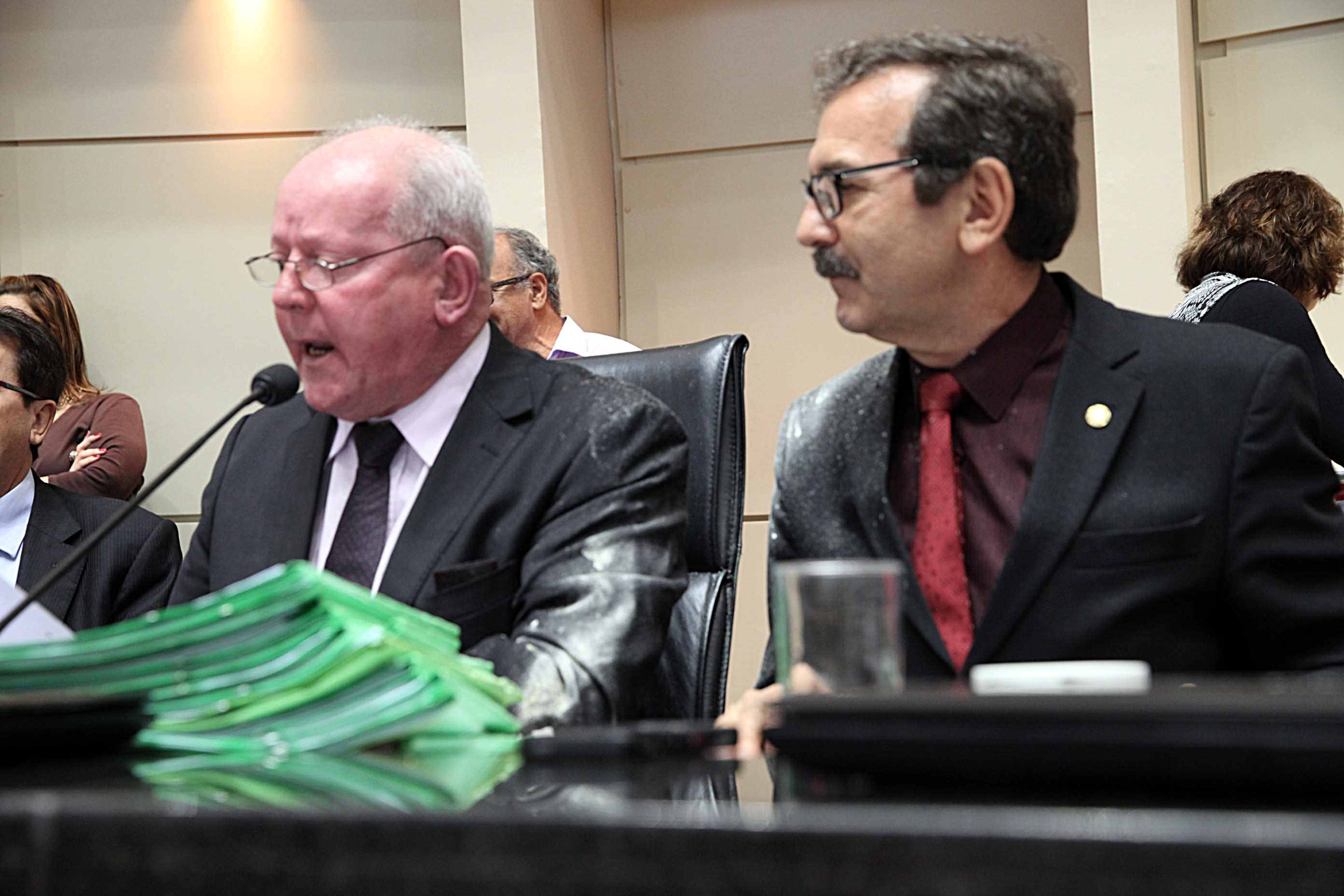 Reunião conjunta das comissões de Finanças  e Trabalho. Foto: Fábio Queiroz / Agência AL