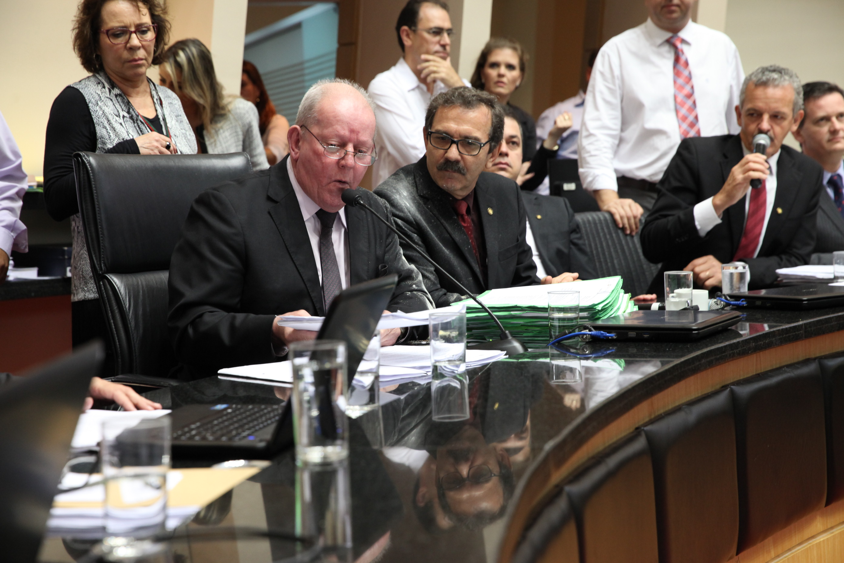 Reunião conjunta das comissões de Finanças  e Trabalho. Foto: Fábio Queiroz / Agência AL