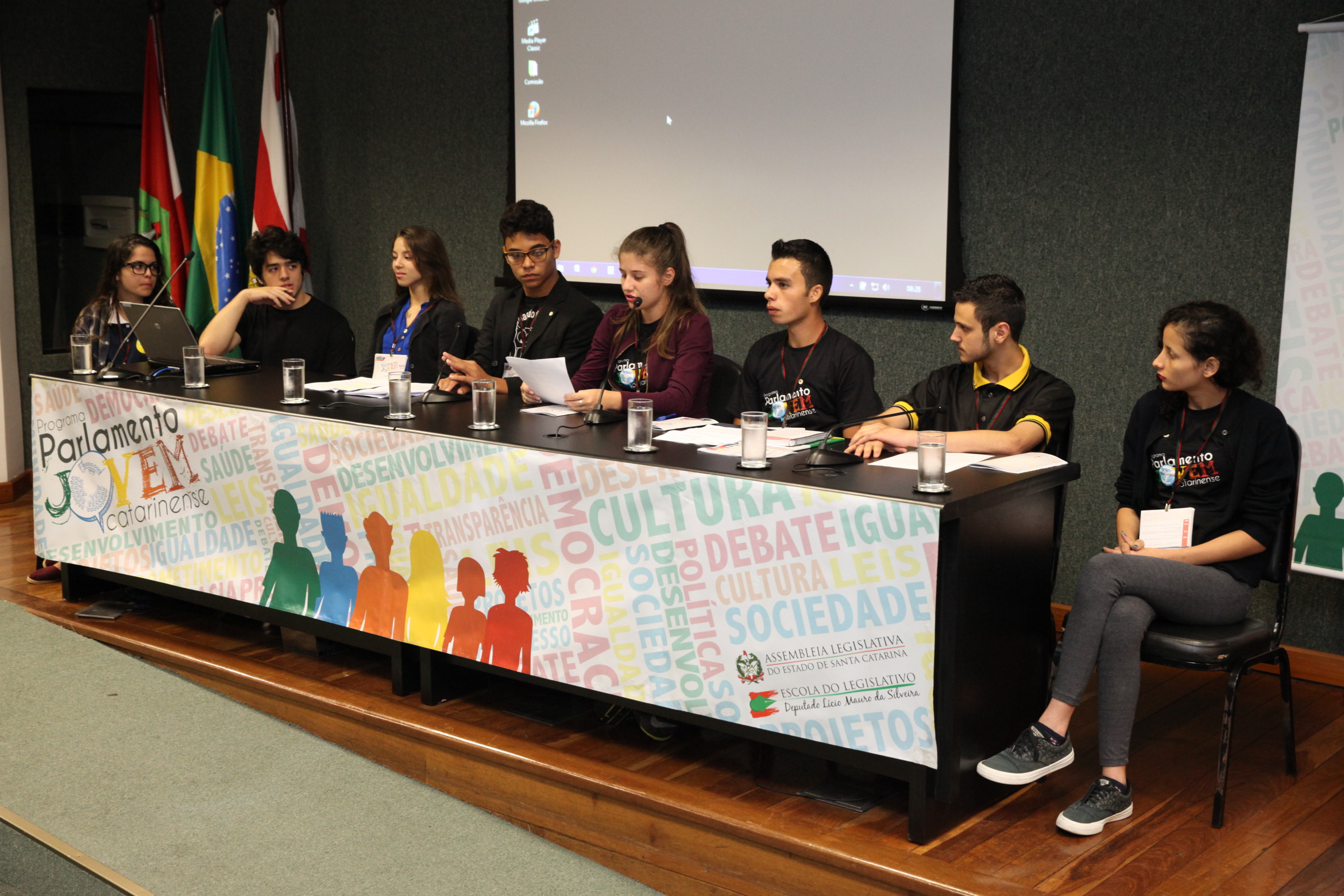 Parlamento Jovem. Foto: Fábio Queiroz / Agência AL
