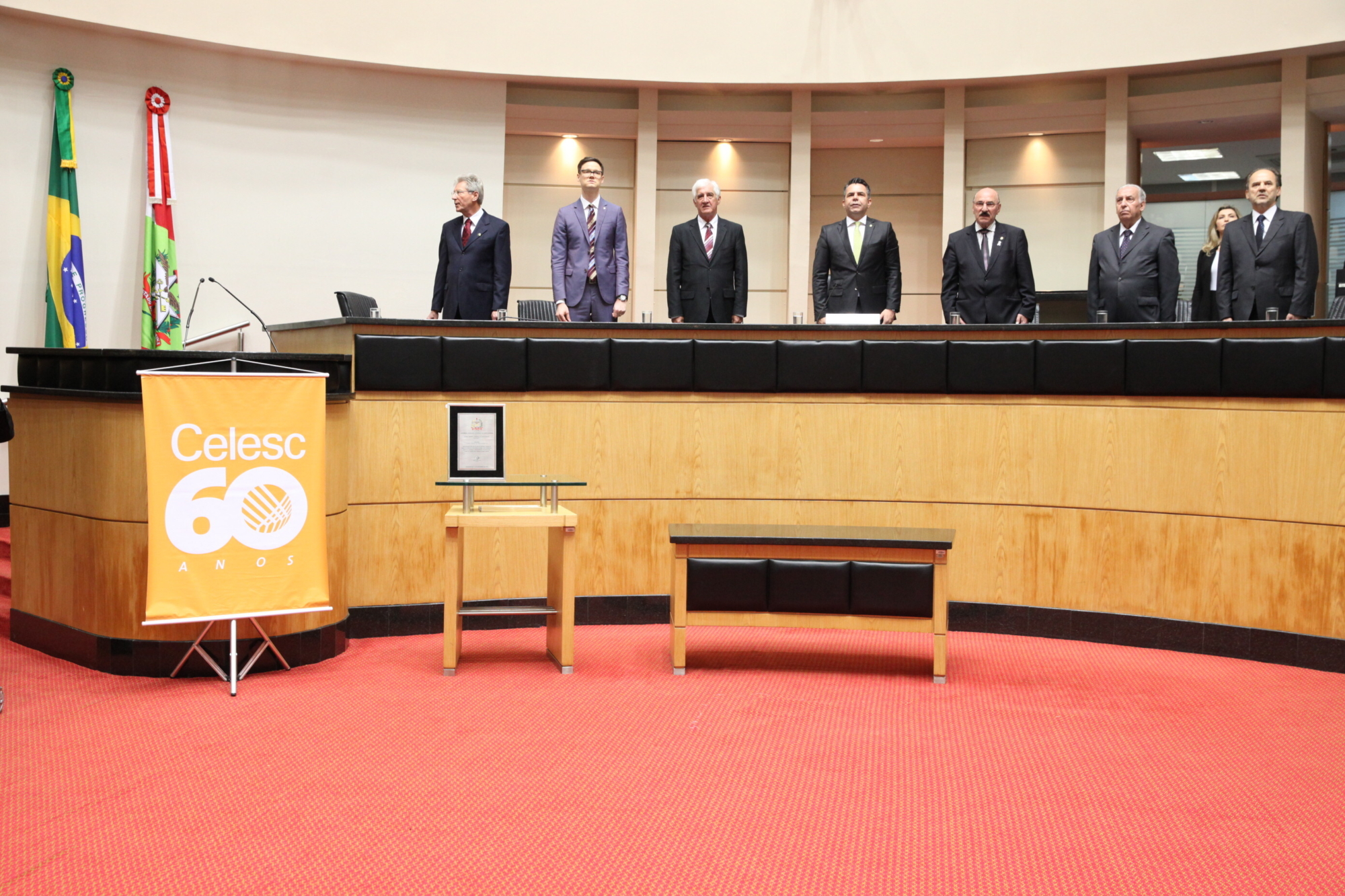 Parlamento celebra os 60 anos da Celesc