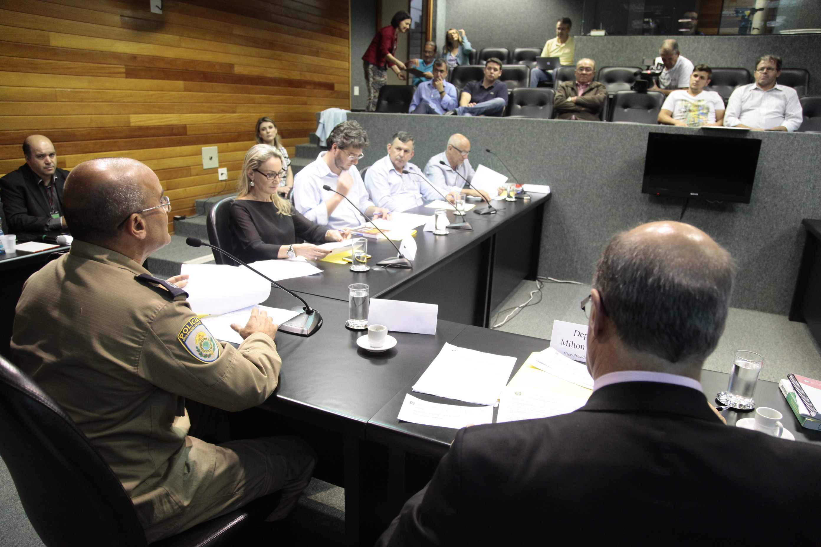 Audiência Pública da Comissão de Agricultura e Política Rural, sobre o Registro e Circulação de Máquinas Agrícolas em Rodovias. Foto: Miriam Zomer/Agência AL