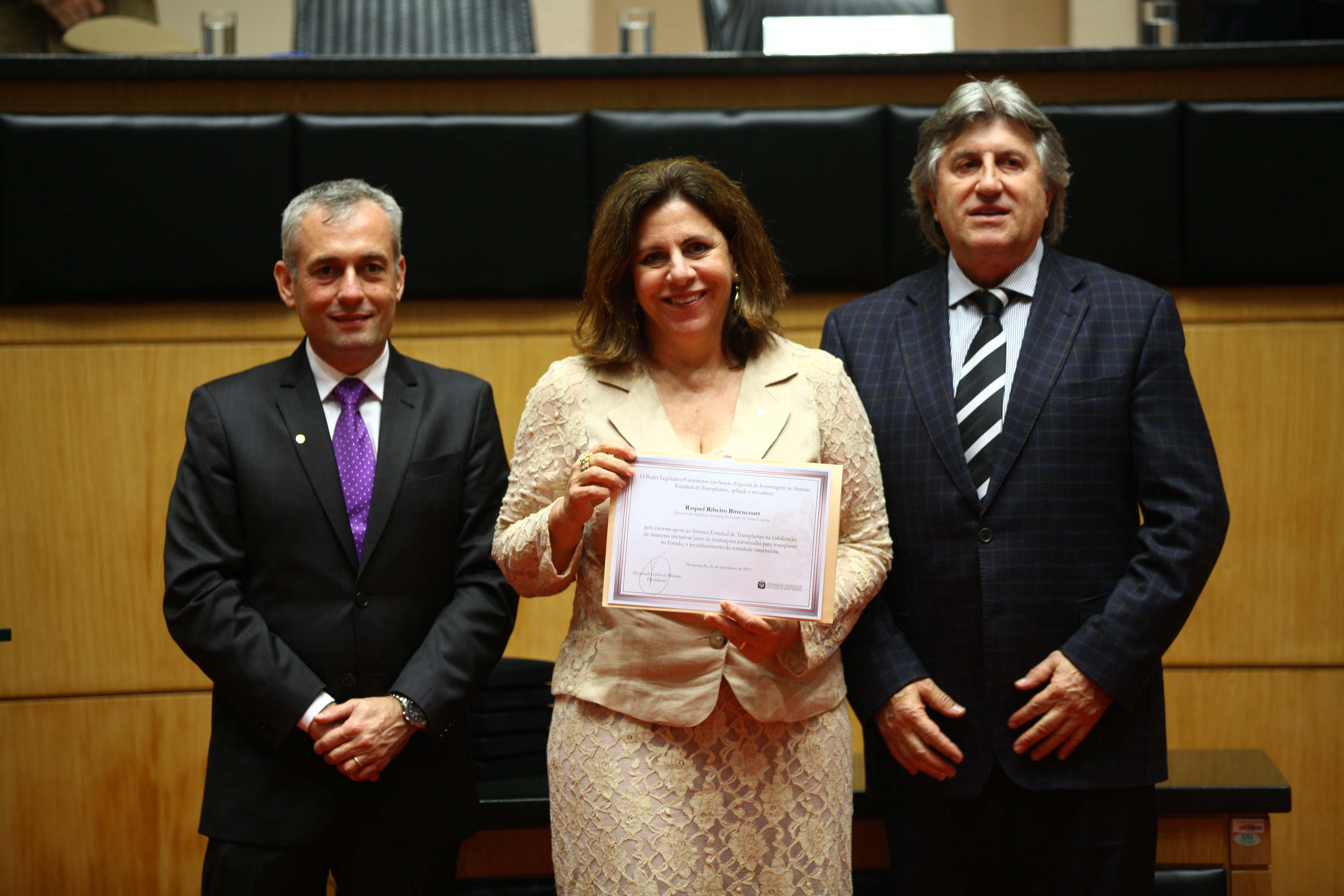 Sessão Especial - Homenagem ao Sistema Estadual de Transplantes