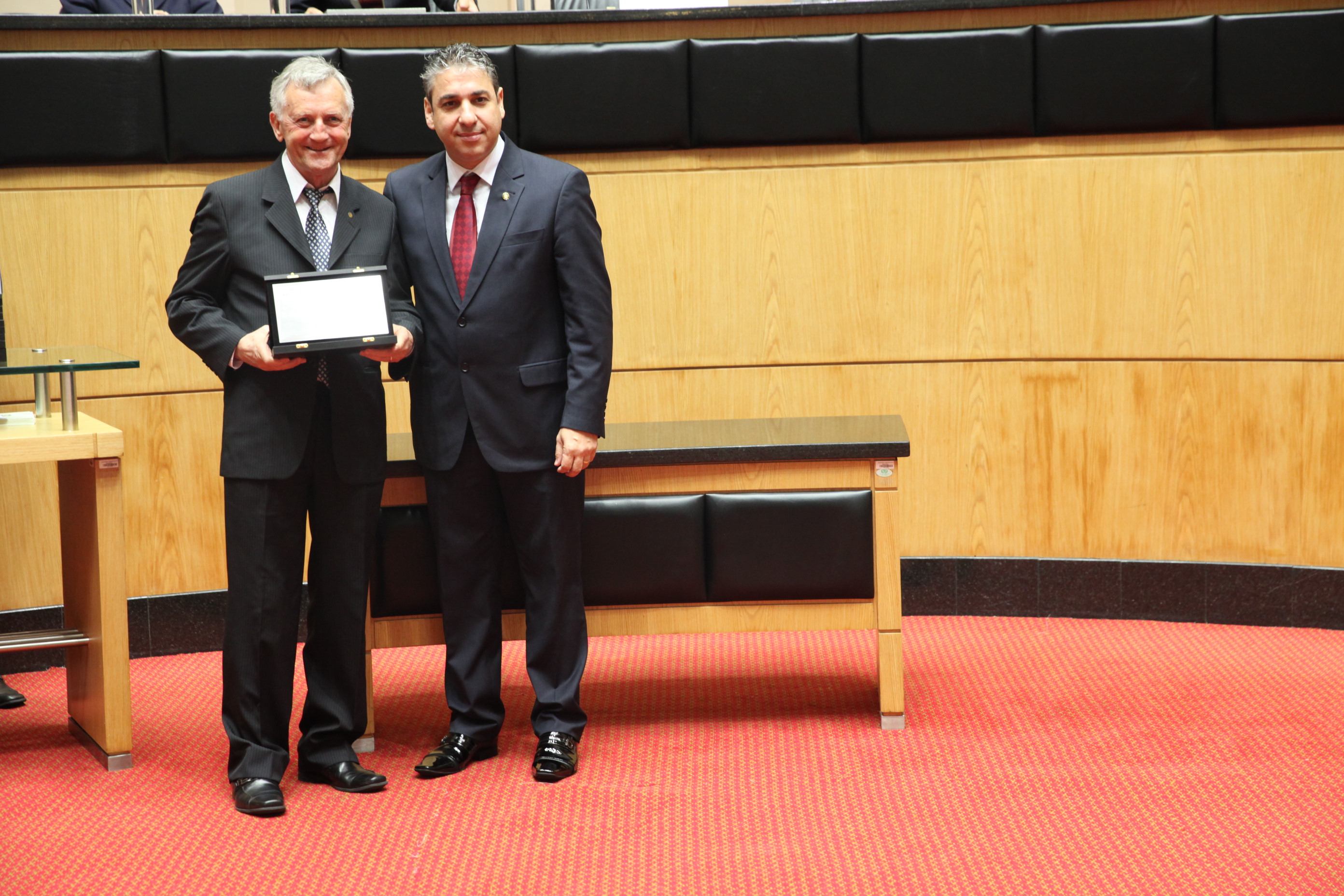 Sessão Especial em homenagem à passagem de 10 anos da Uniasselvi. Foto: Fábio Queiroz / Agência AL