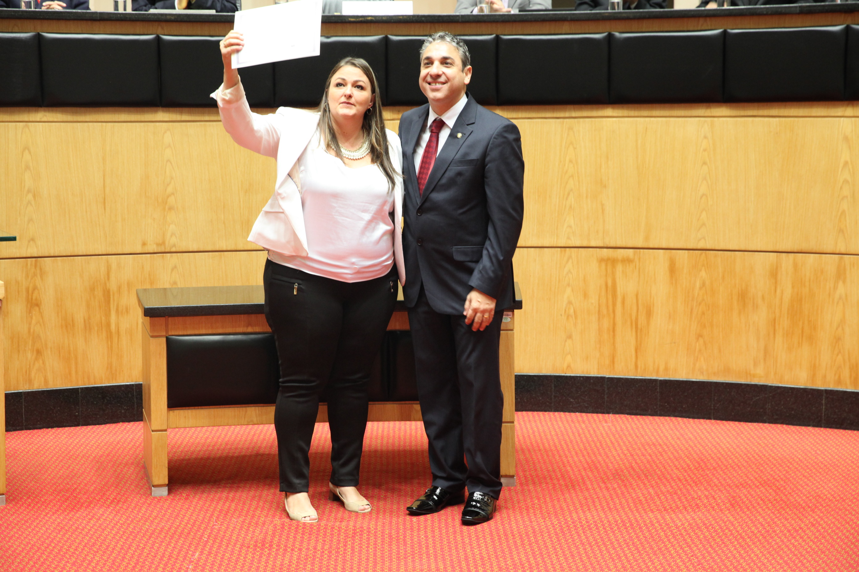 Sessão Especial em homenagem à passagem de 10 anos da Uniasselvi. Foto: Fábio Queiroz / Agência AL