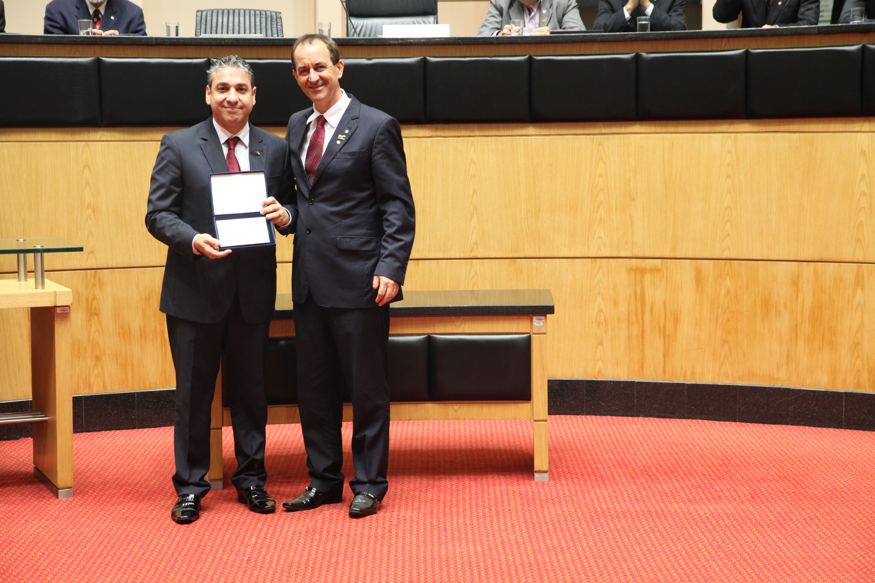 Sessão Especial em homenagem à passagem de 10 anos da Uniasselvi. Foto: Fábio Queiroz / Agência AL