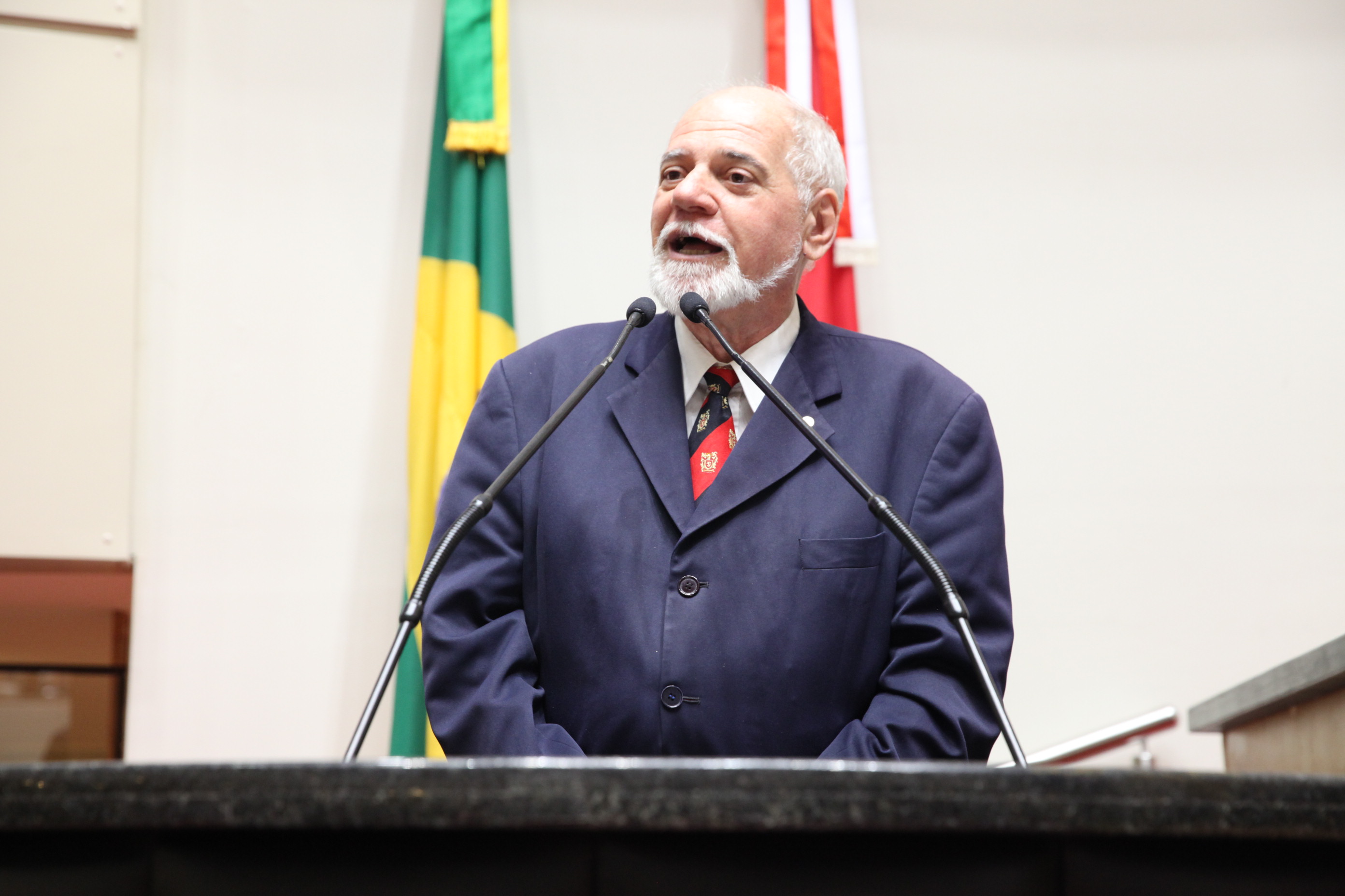 Sérgio Grando. Sessão Especial em homenagem à passagem de 10 anos da Uniasselvi. Foto: Fábio Queiroz / Agência AL