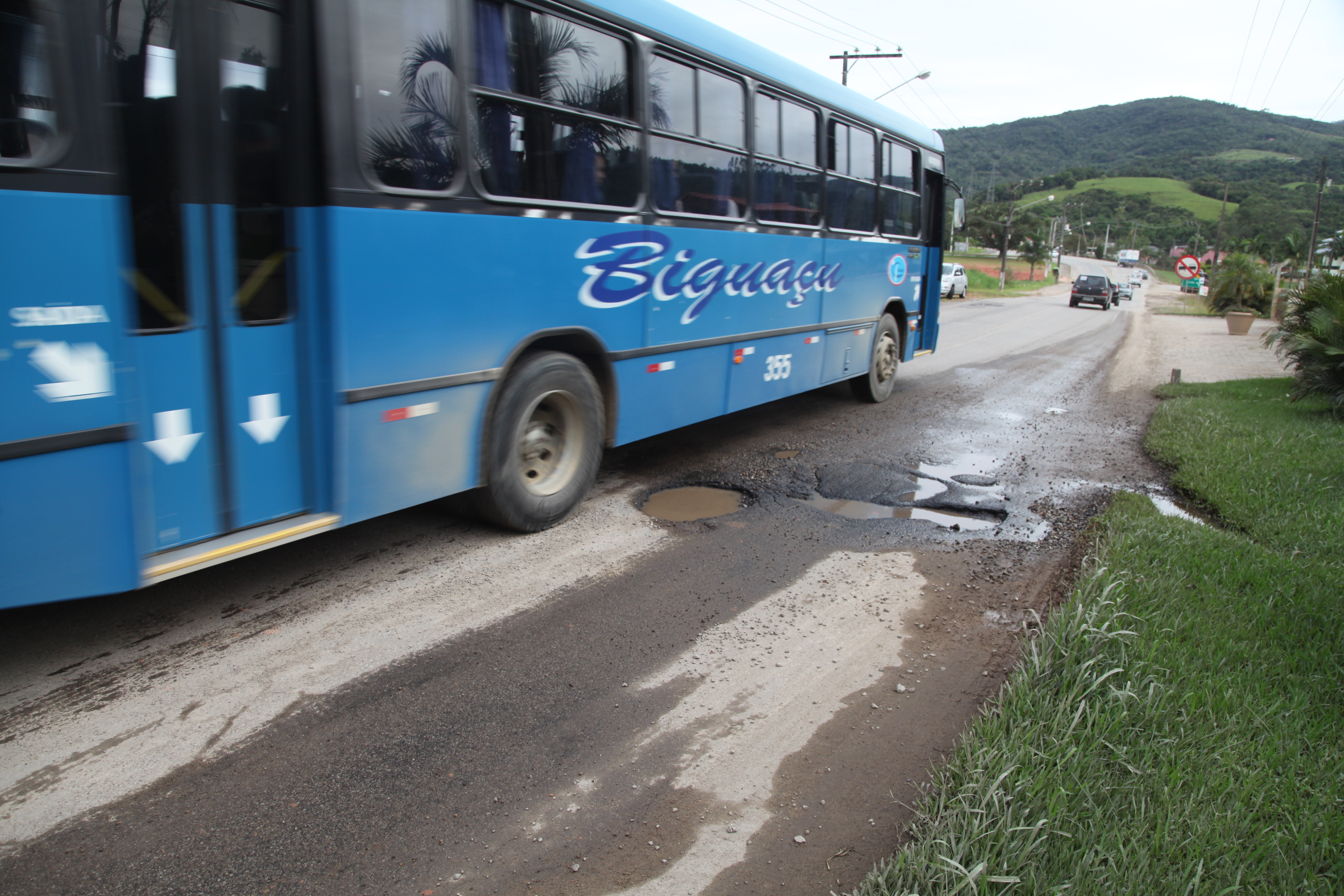Audiência Pública para tratar a péssima situação da Rodovia SC-407 que liga os municípios de Biguaçu e Antônio Carlos.Foto: Miriam Zomer/Agência AL