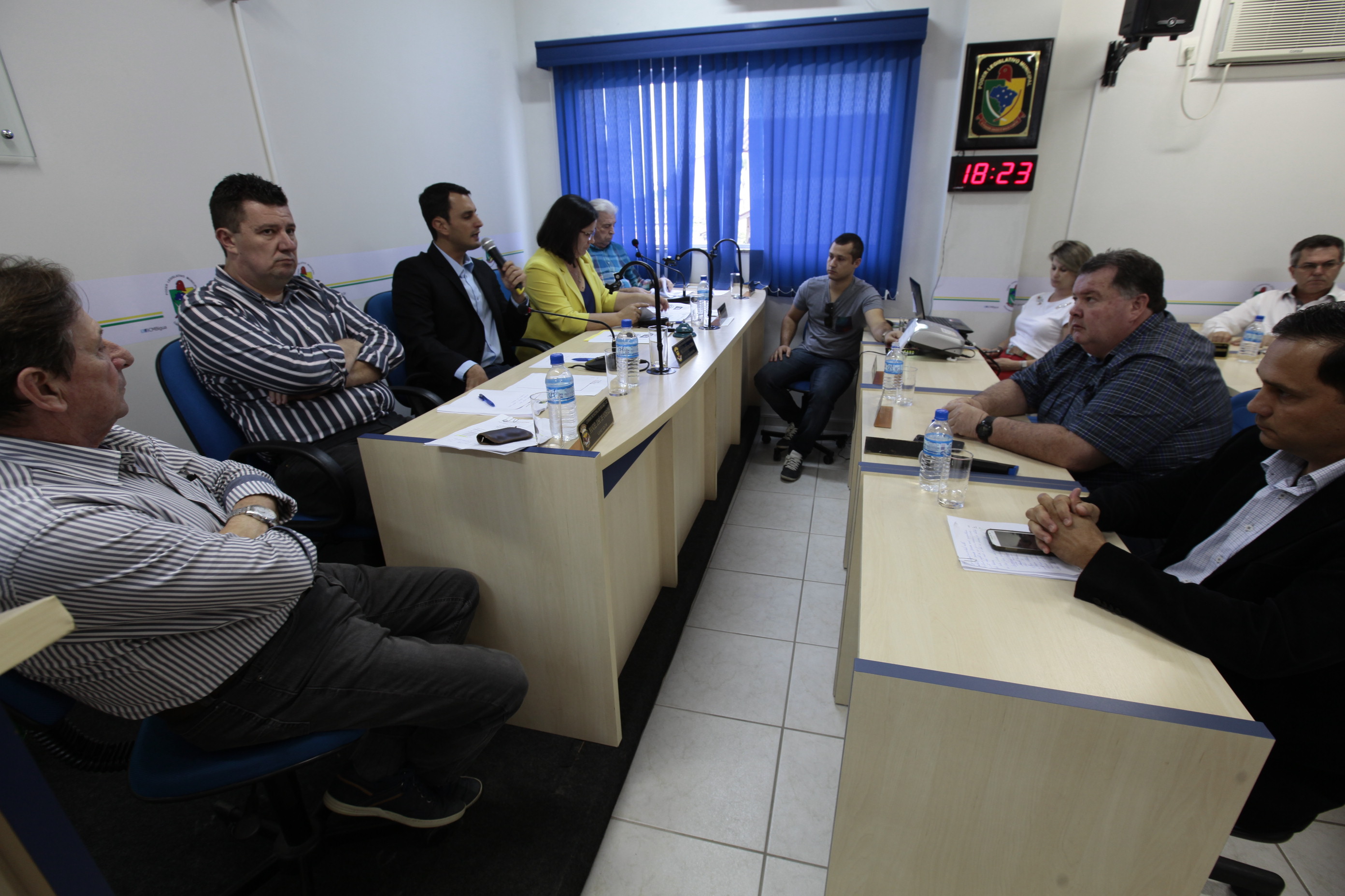 Audiência Pública para tratar a péssima situação da Rodovia SC-407 que liga os municípios de Biguaçu e Antônio Carlos.Foto: Miriam Zomer/Agência AL