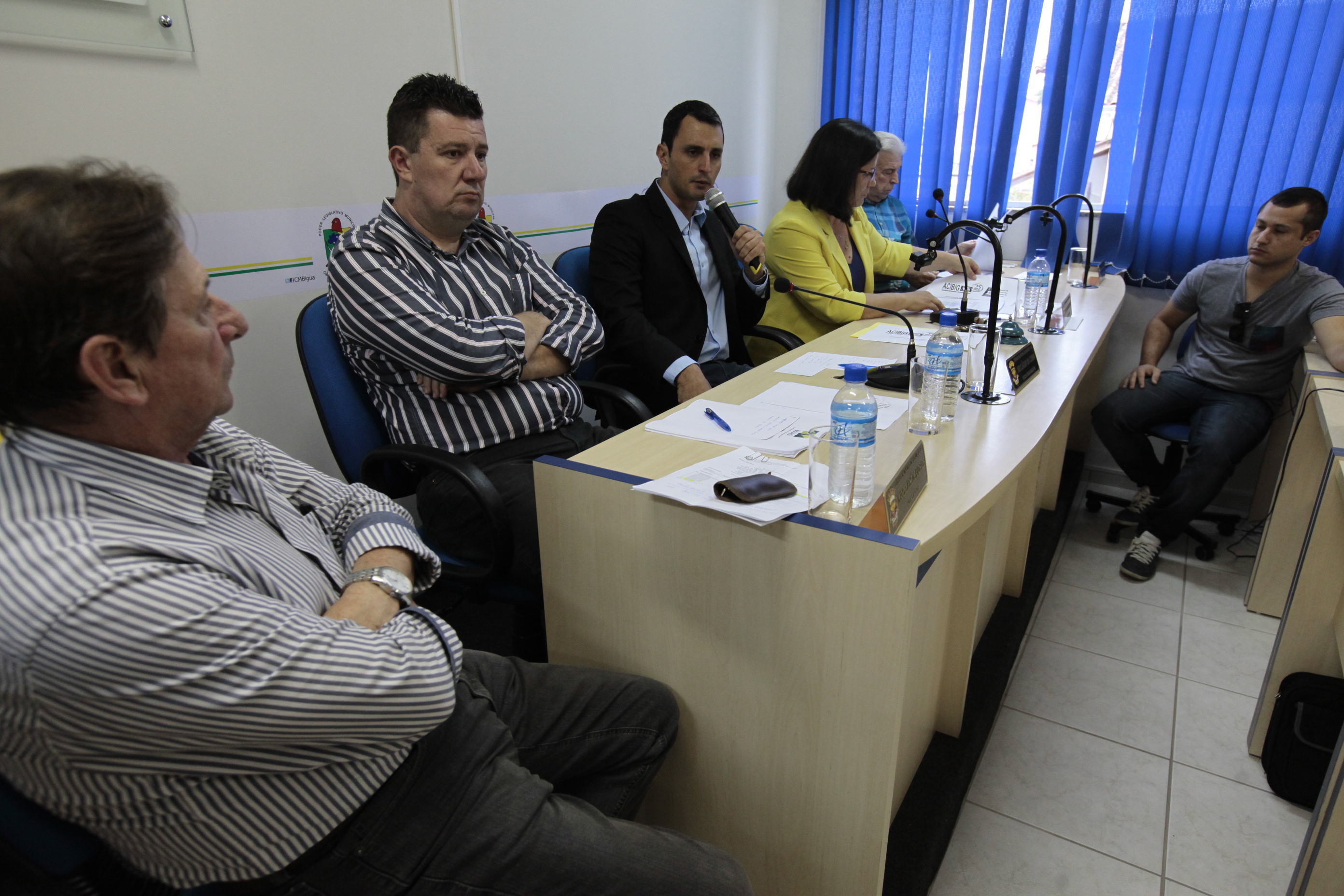 Audiência Pública para tratar a péssima situação da Rodovia SC-407 que liga os municípios de Biguaçu e Antônio Carlos.Foto: Miriam Zomer/Agência AL